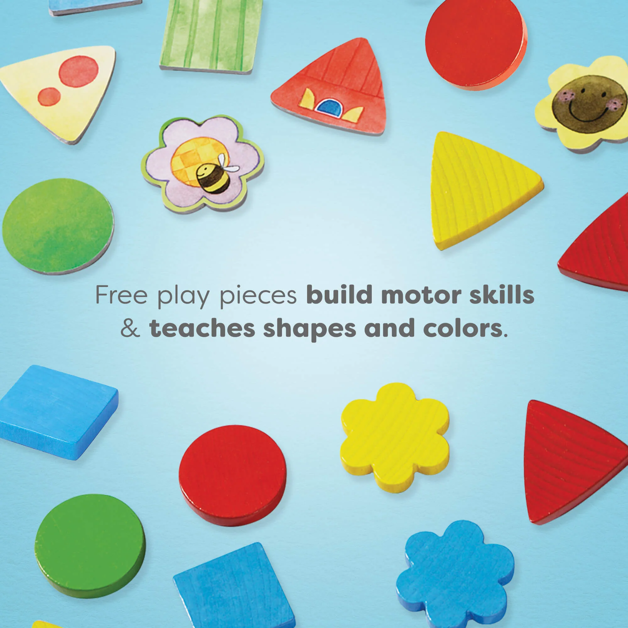 My Very First Games - Teddy's Colors and Shapes Toddler Board Game
