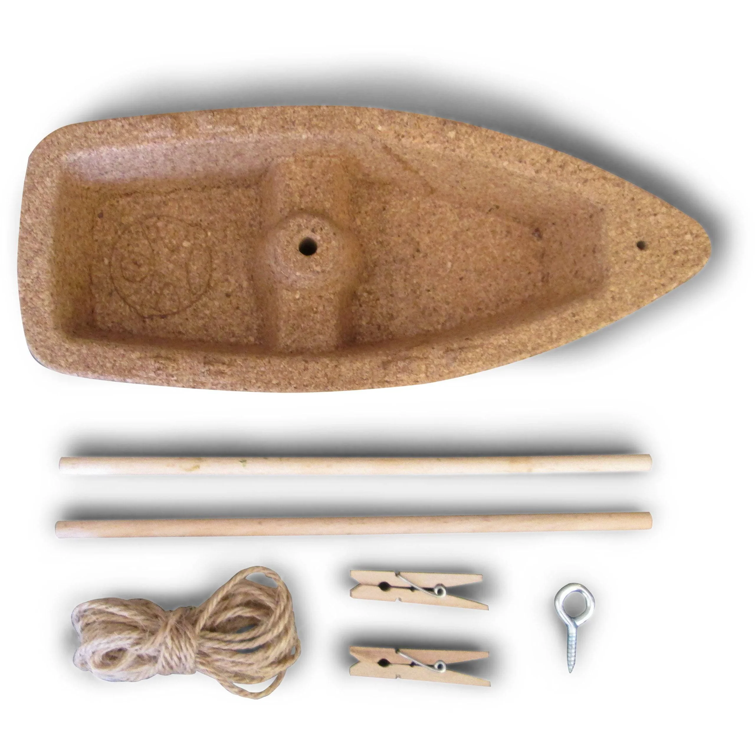 Terra Kids Cork Boat DIY Activity Kit for Young Builders