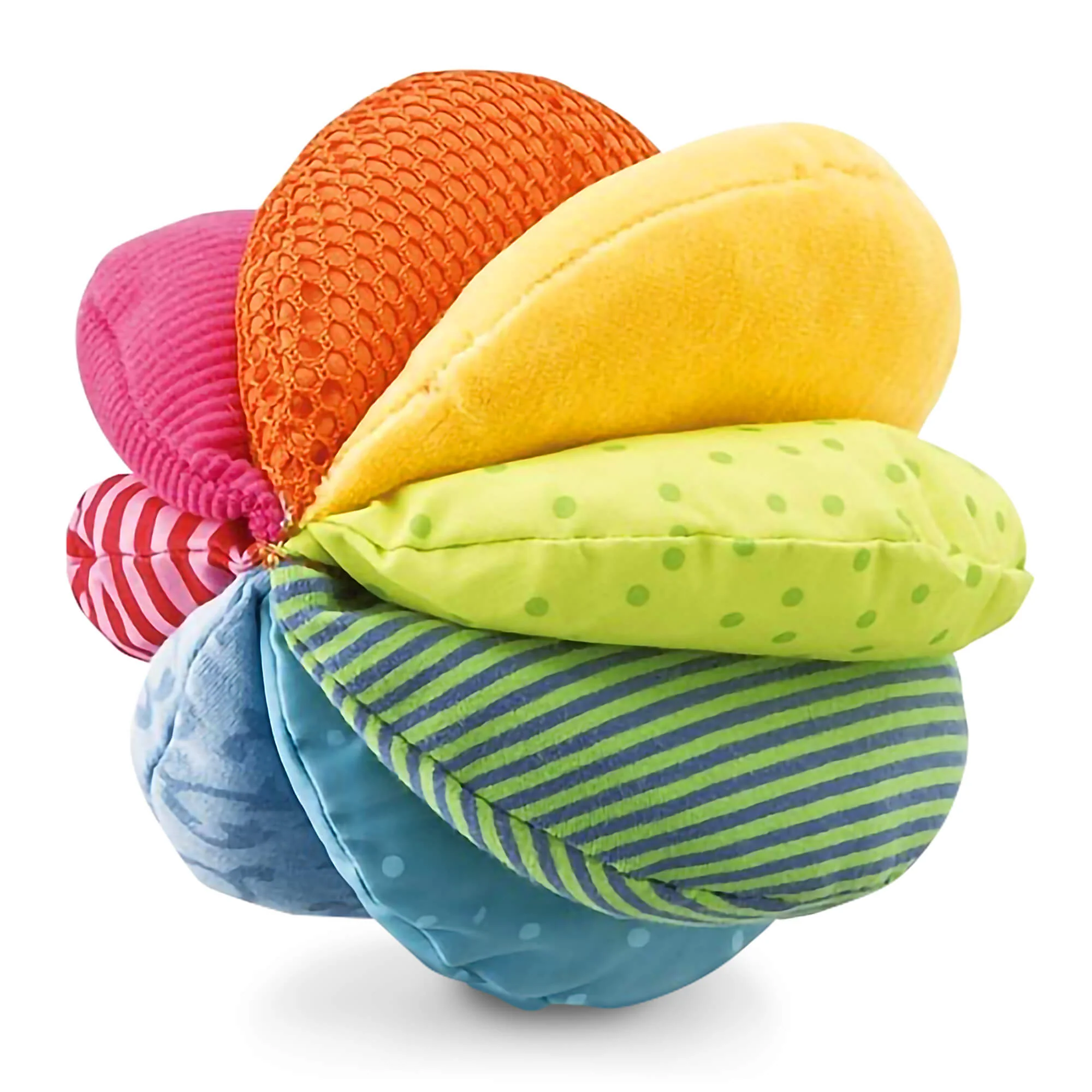 HABA Rainbow Fabric Baby Ball for Sensory Play and Early Motor Skills