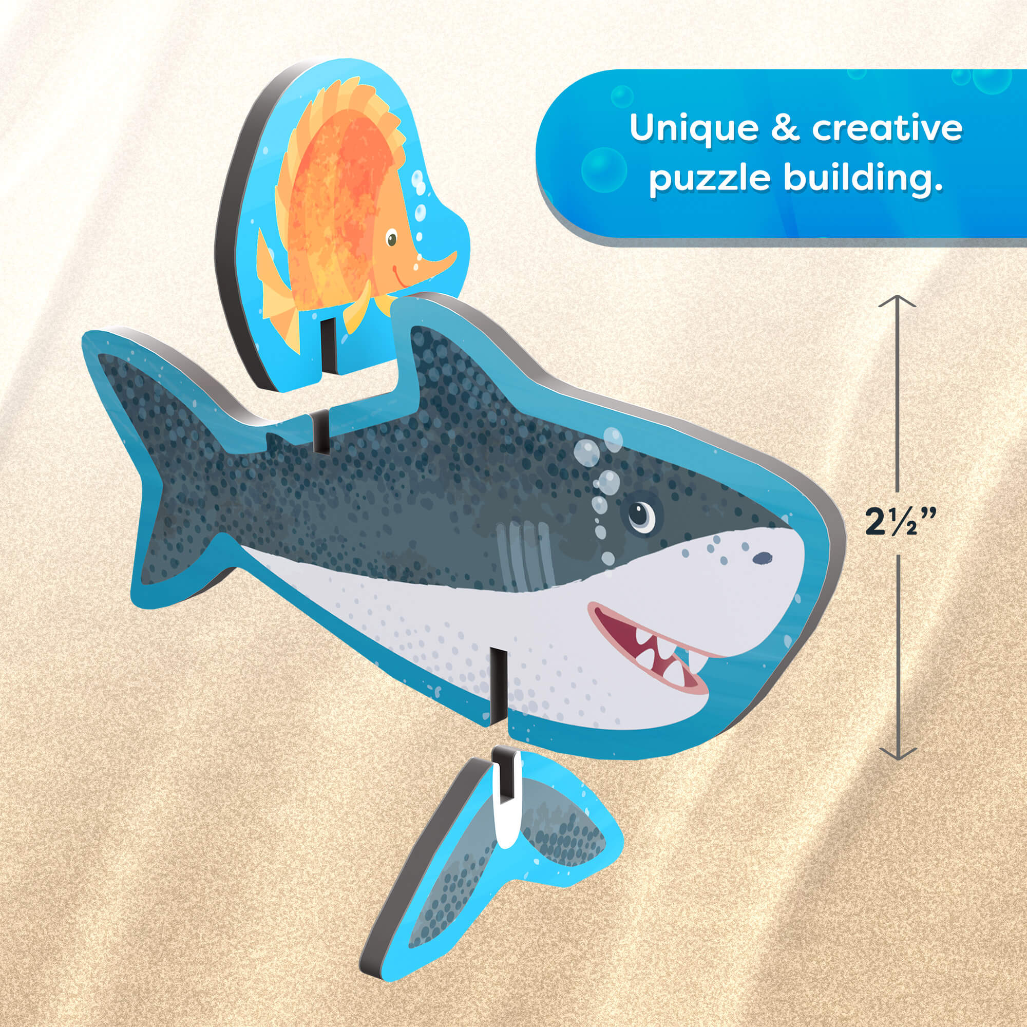 3D Puzzle Play World – Underwater Seascape Set