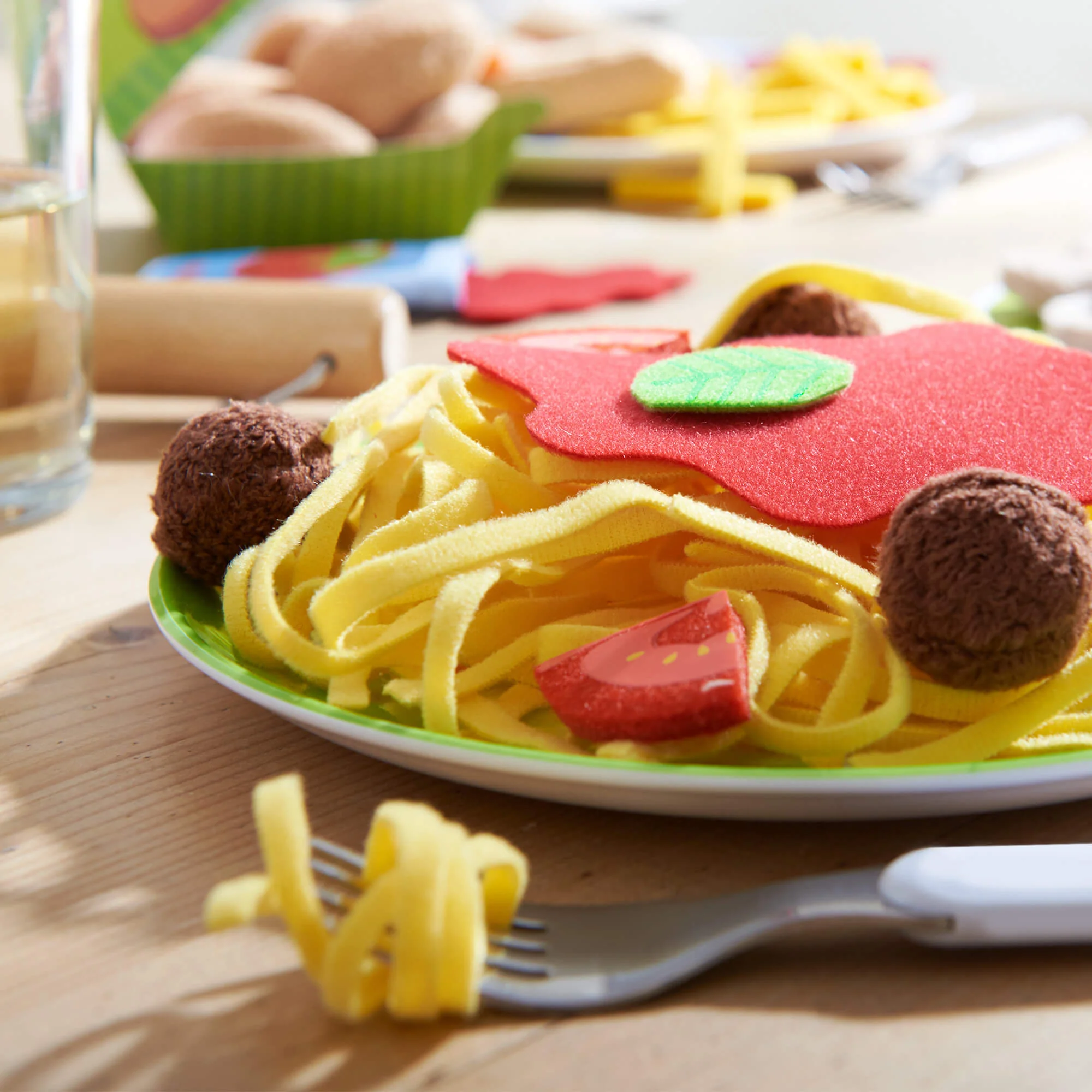 Spaghetti Bolognese Soft Play Food Set