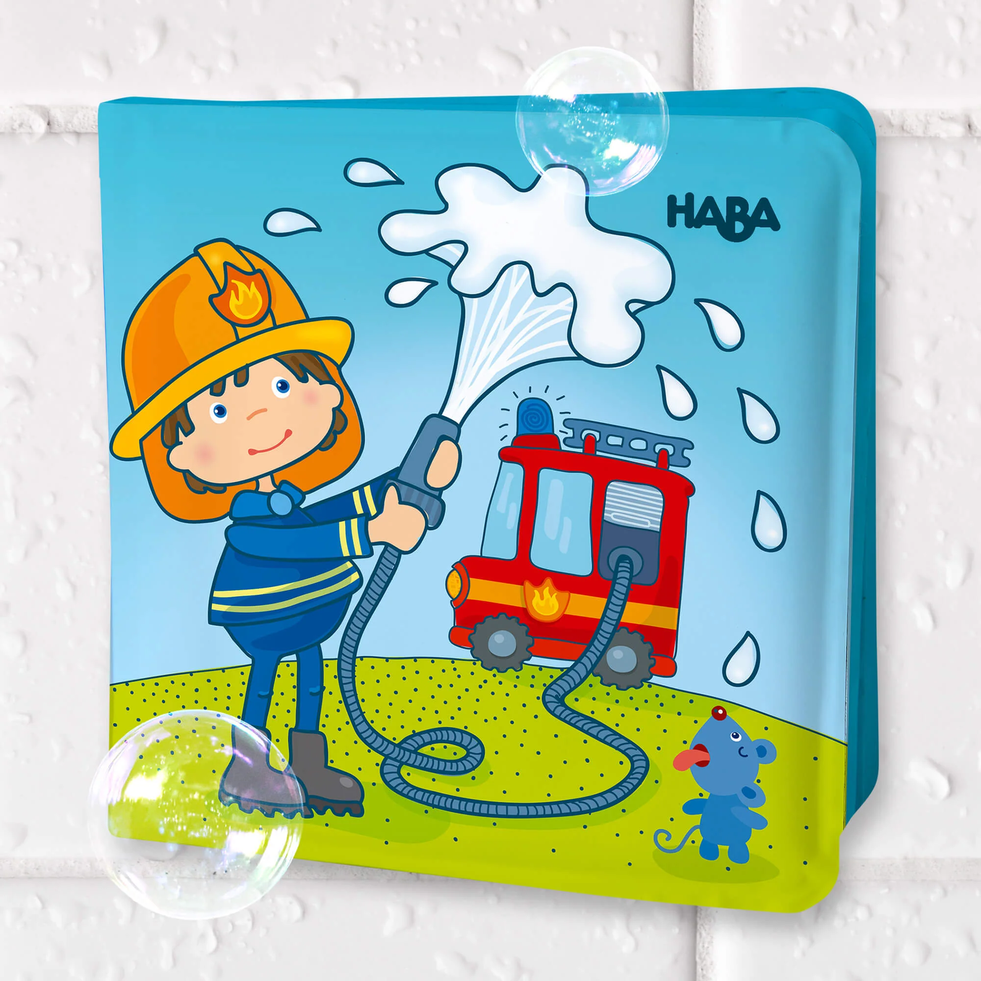 Fire Brigade Magic Color Changing Bath Book for Bathtub Play