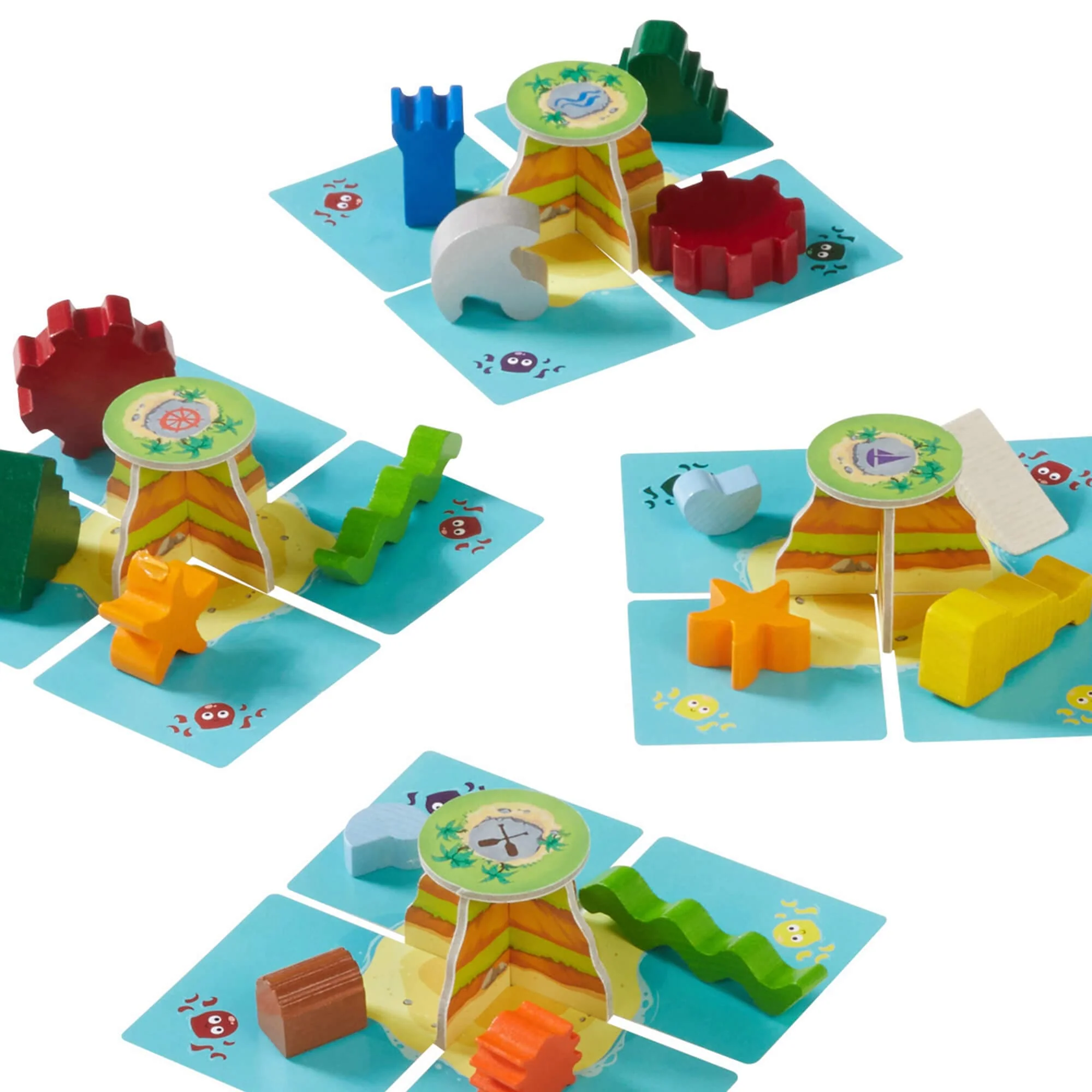 Flotsam Float Stacking Game for 2-5 Players Ages 6+