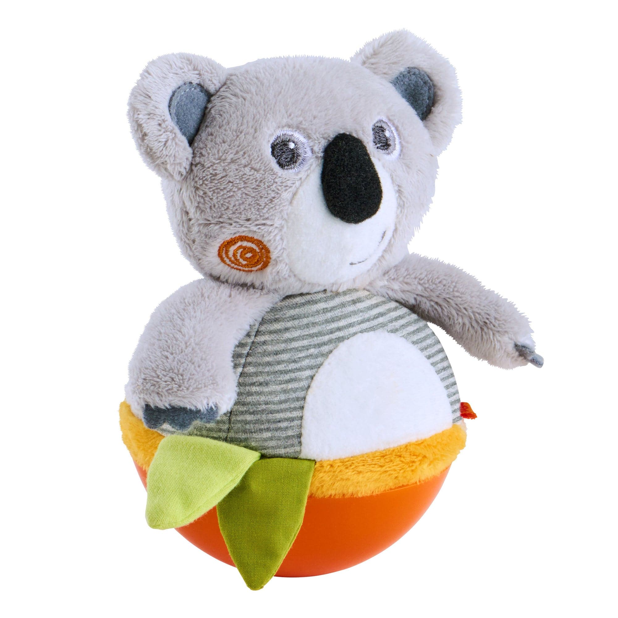 Koala Roly Poly Baby Toy with Jingle Bell for Tummy Time