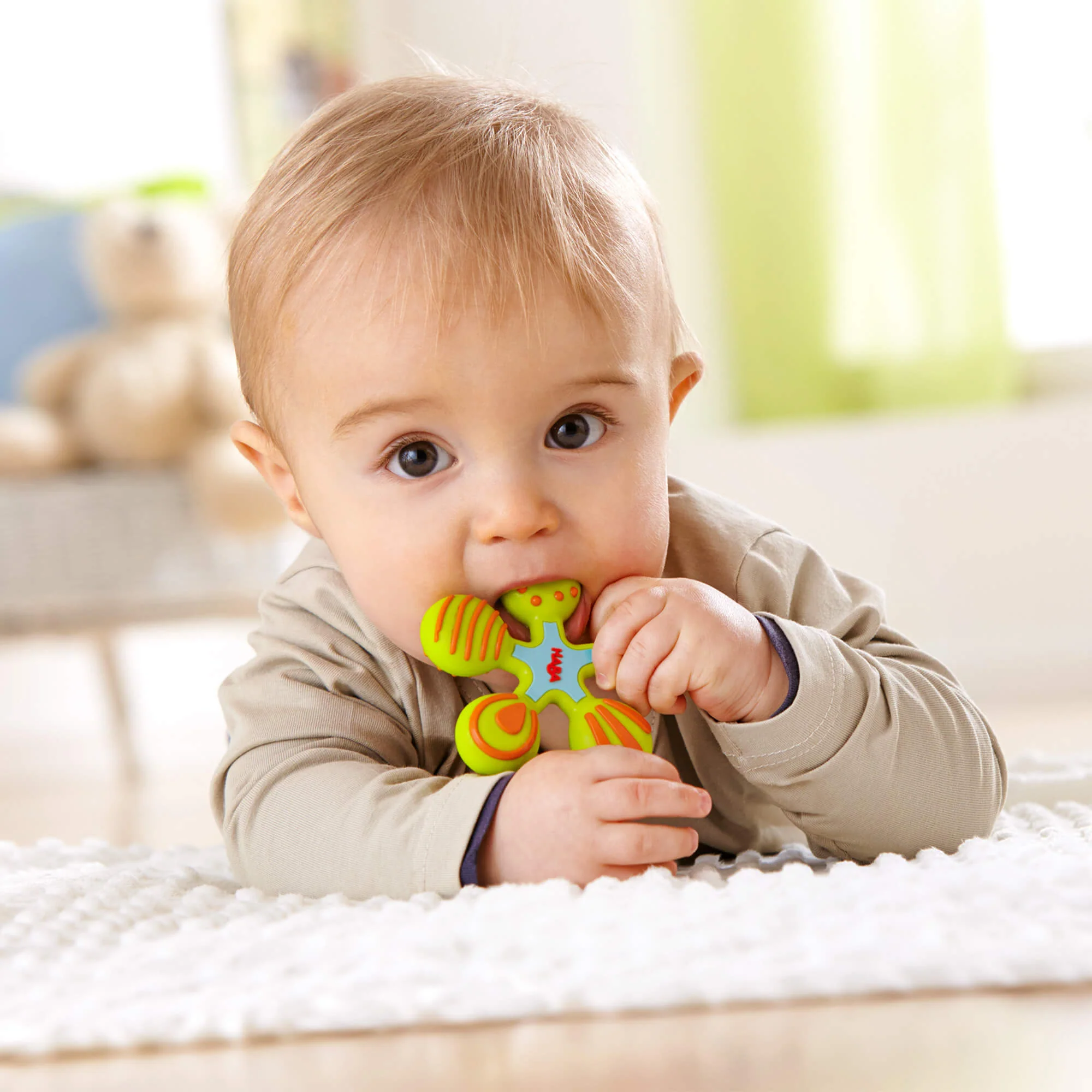 Star Silicone Teething and Clutching Toy from HABA