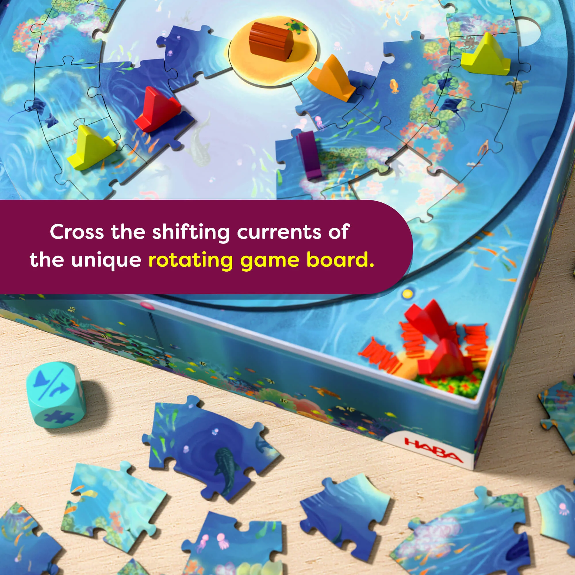 Game Meets Puzzle – Ocean Twist Family Board Game