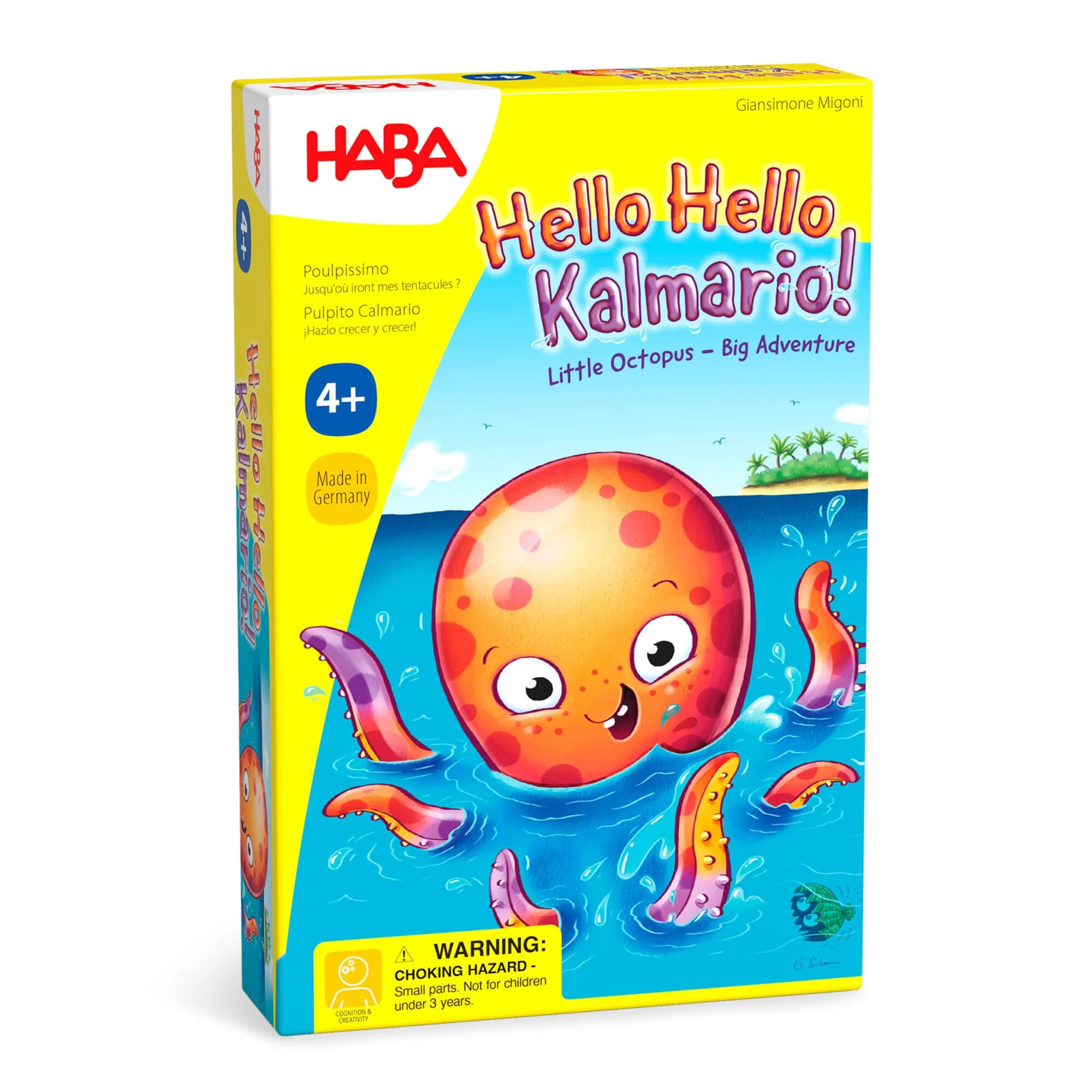 Hello Hello Kalmario 章鱼板块放置儿童家庭游戏
