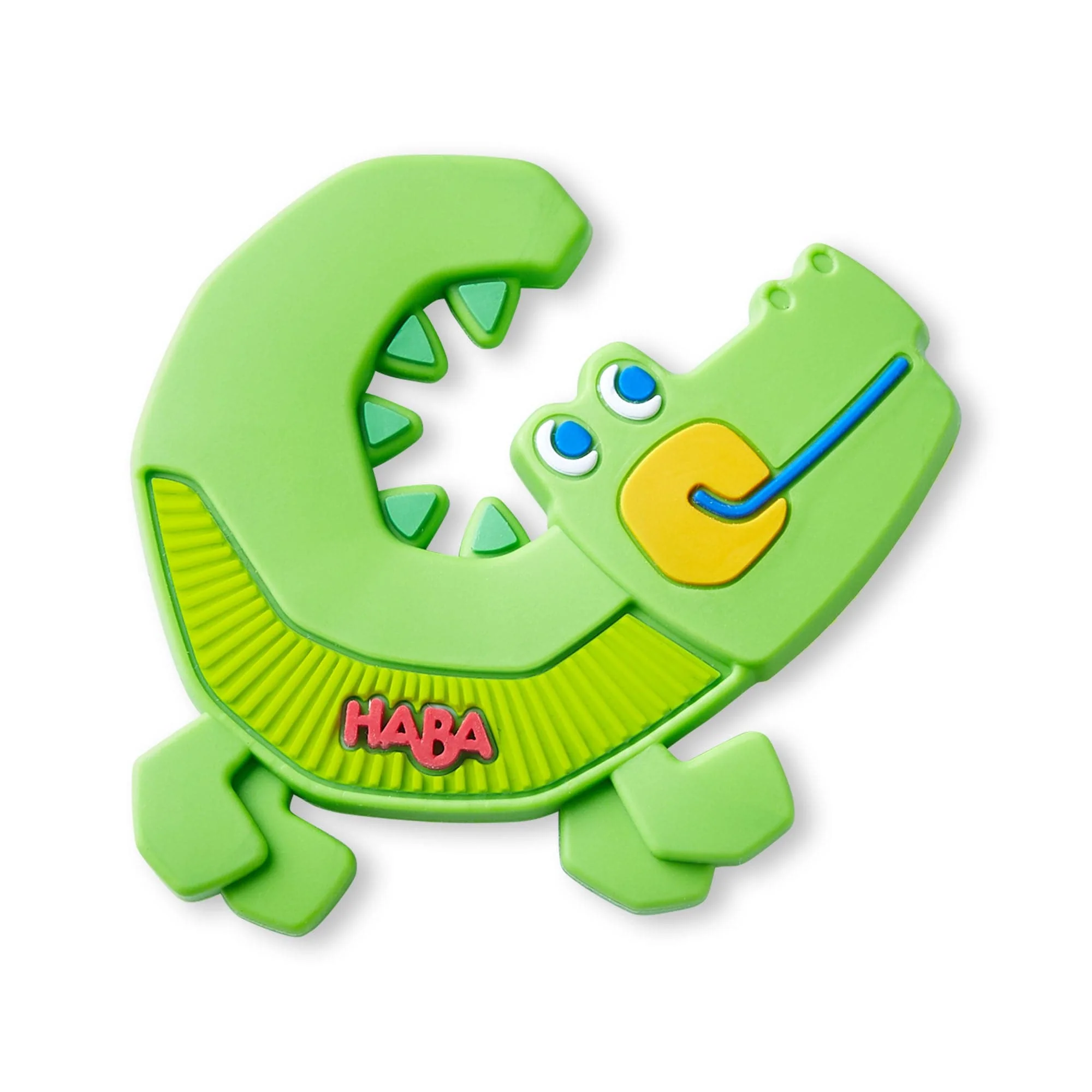 Crocodile Silicone Teething Toy for Babies by HABA