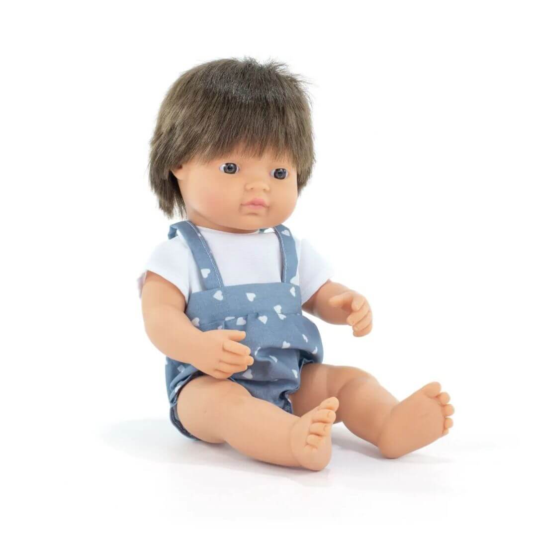 Miniland 15" Asian Boy Doll for Inclusive Empathy Play