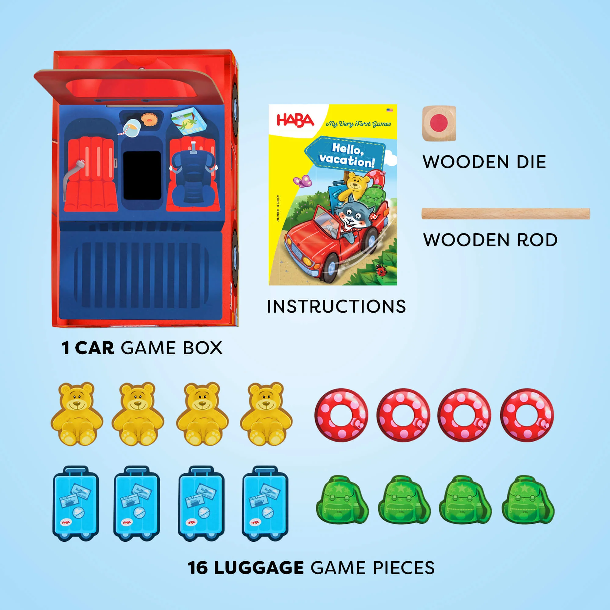 My Very First Games Hello Vacation Toddler Color Matching Game
