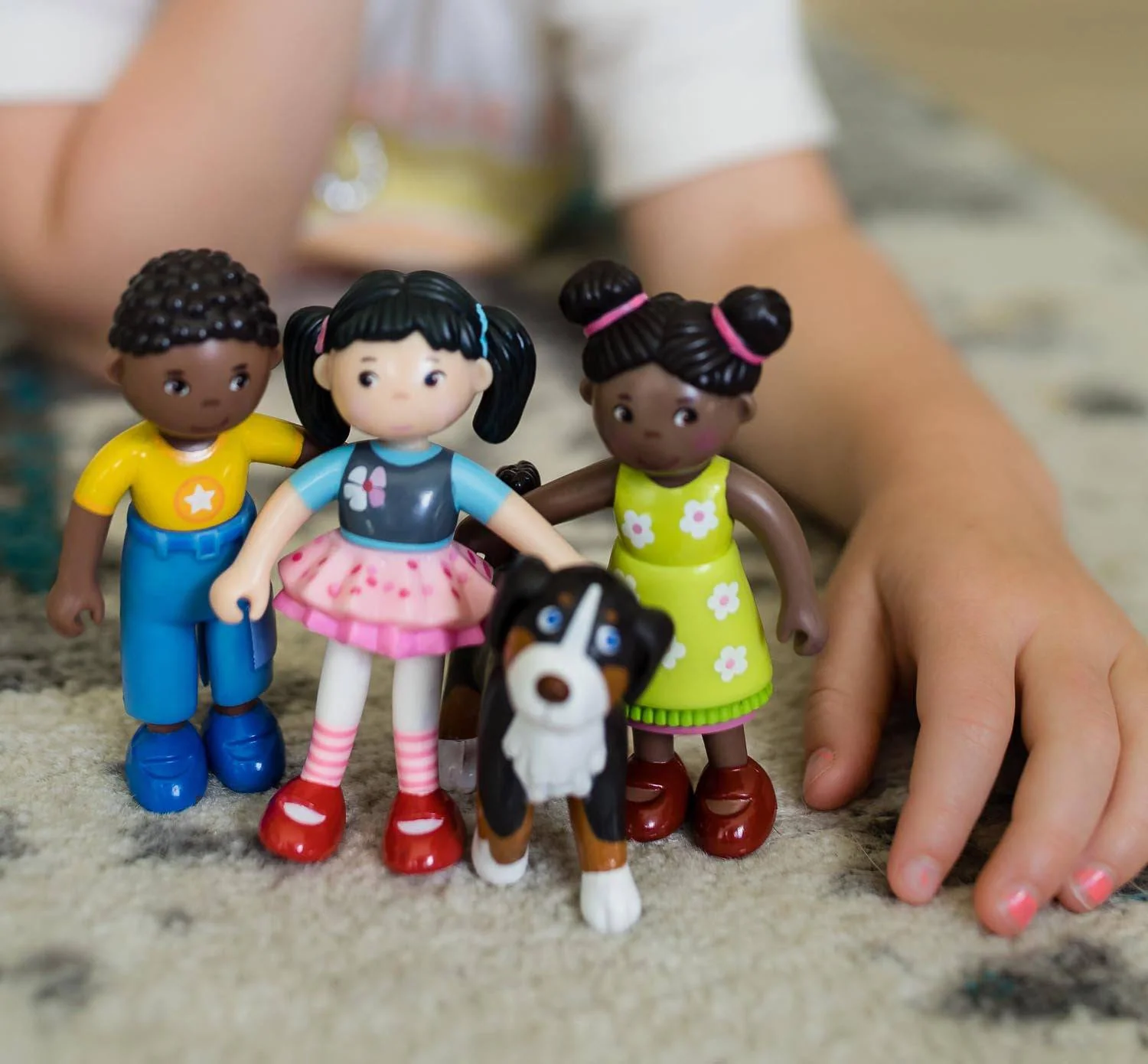Little Friends Erik Doll in Yellow Shirt and Blue Jeans