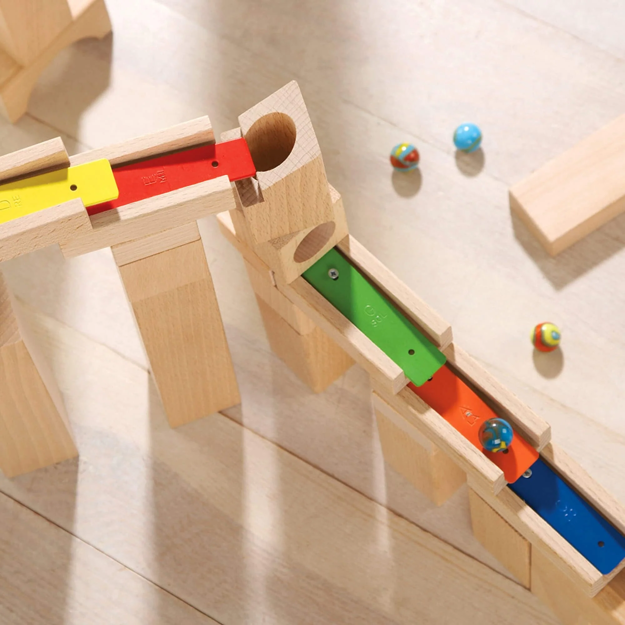 Musical Steps Marble Run Add On with Tuned Blocks