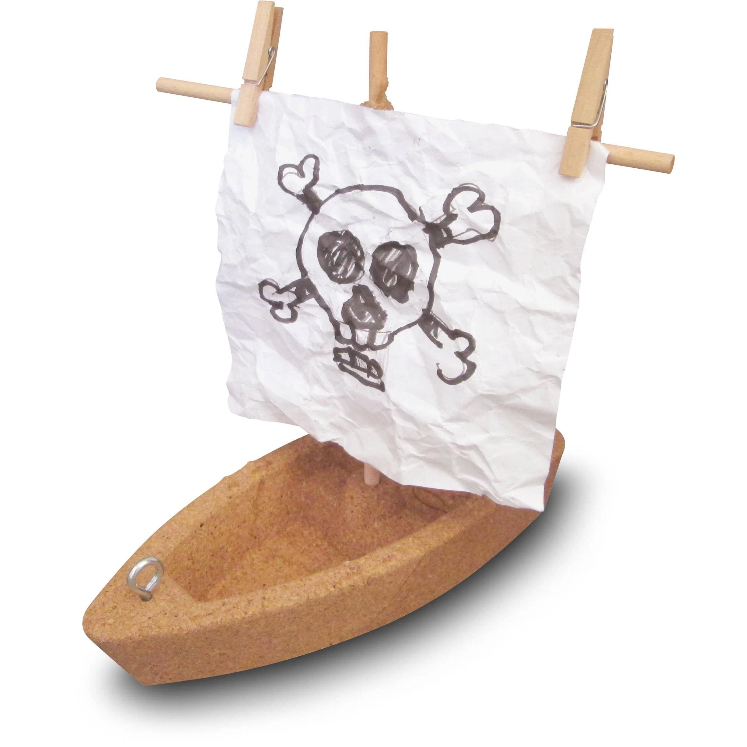 Terra Kids Cork Boat DIY Activity Kit for Young Builders