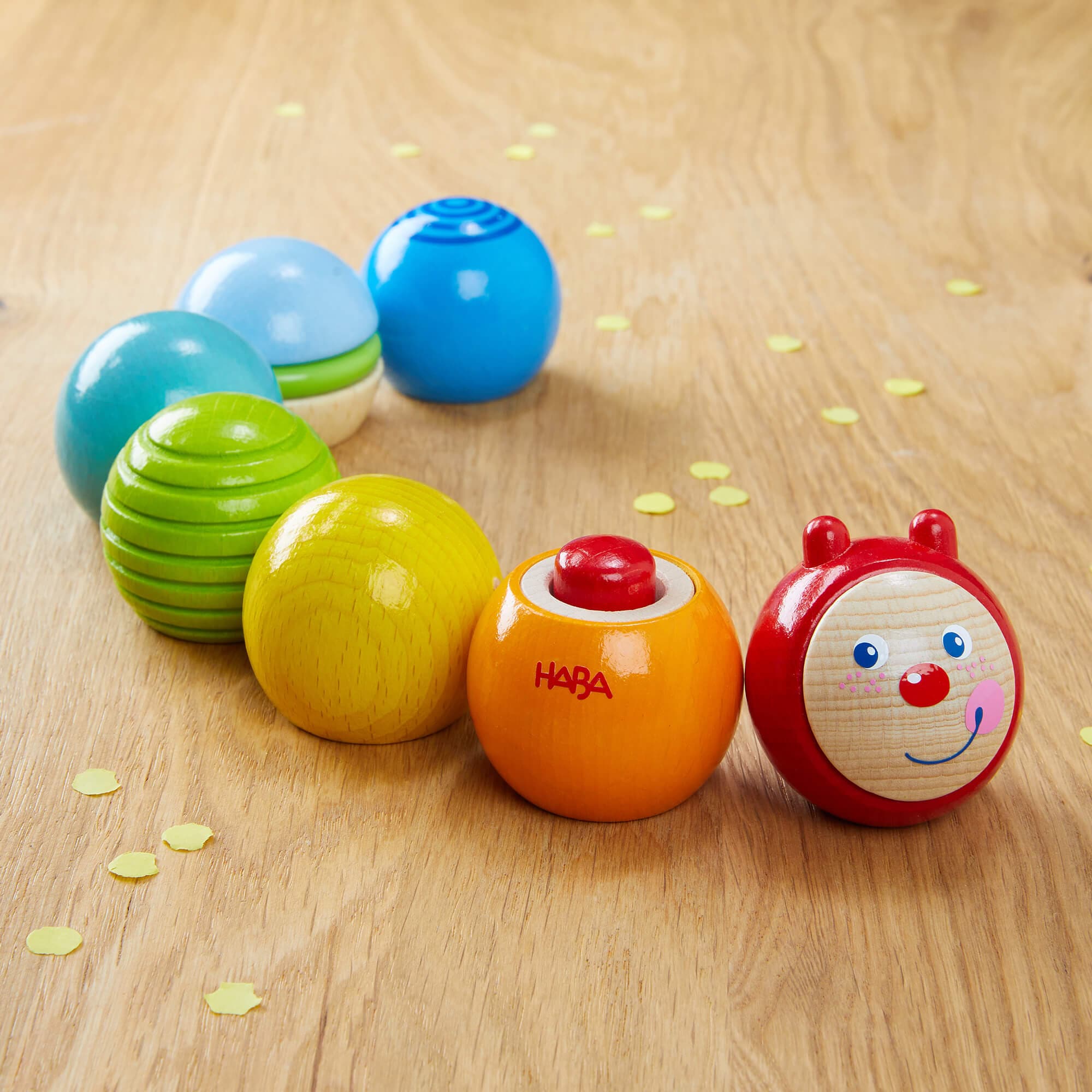 Discovery Caterpillar Wooden Building Blocks With Sensory Surprises