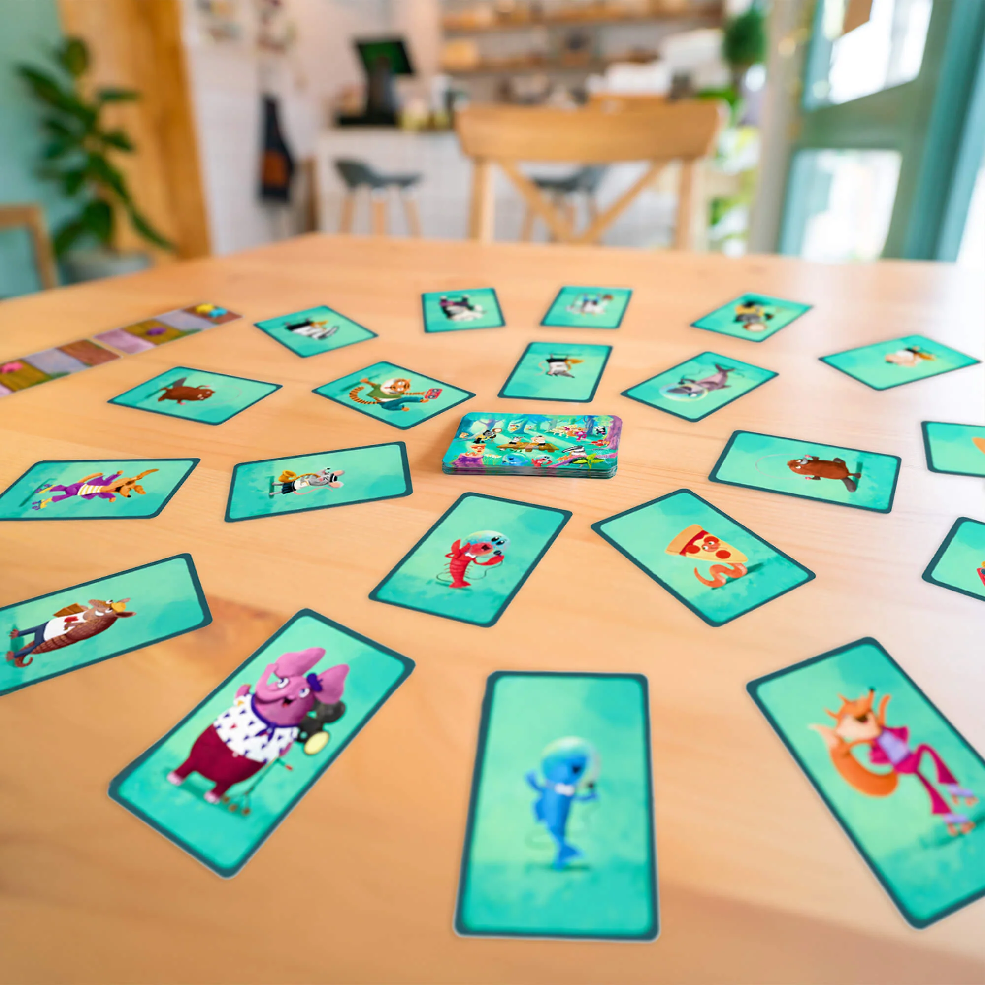 Forest Festival Memory Game for 2-4 Players