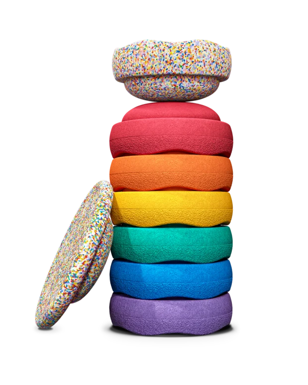 Stapelstein Complete Balance and Stepping Stone Set