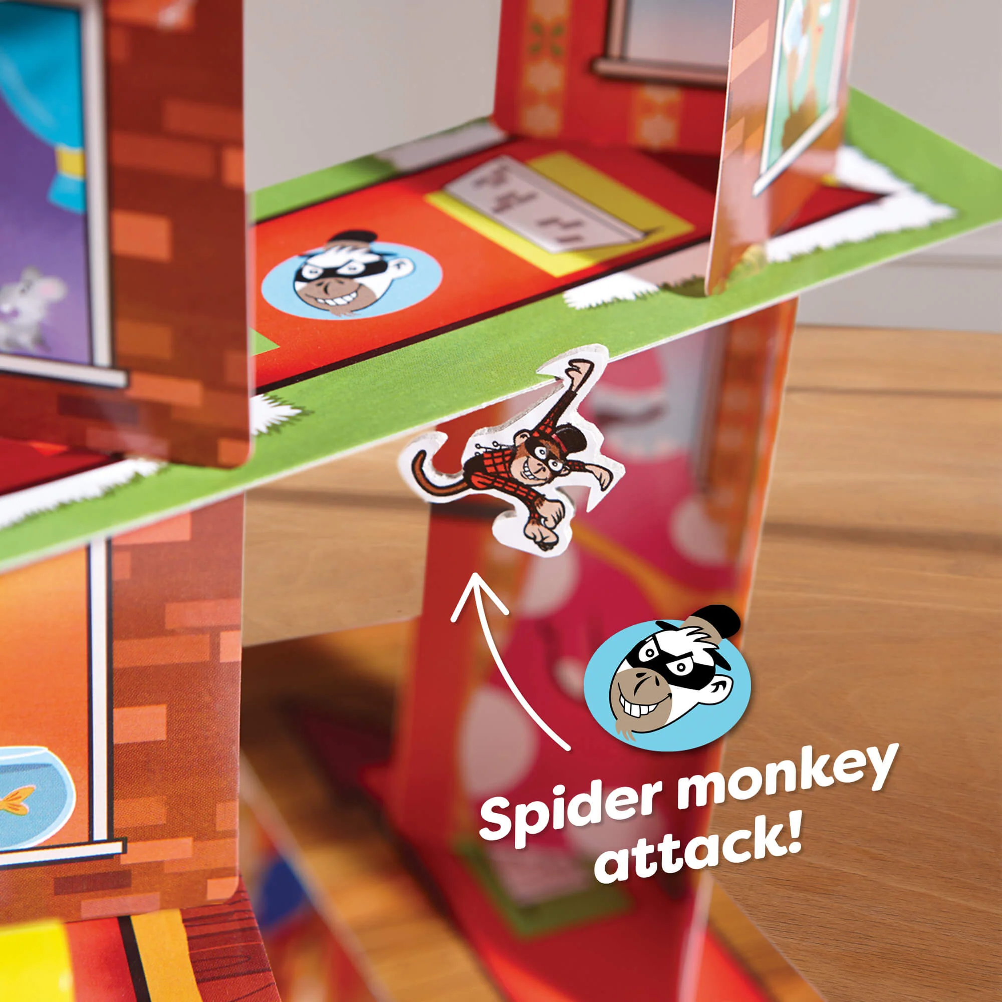 Rhino Hero Super Battle 3D Stacking Game for 2-4 Players