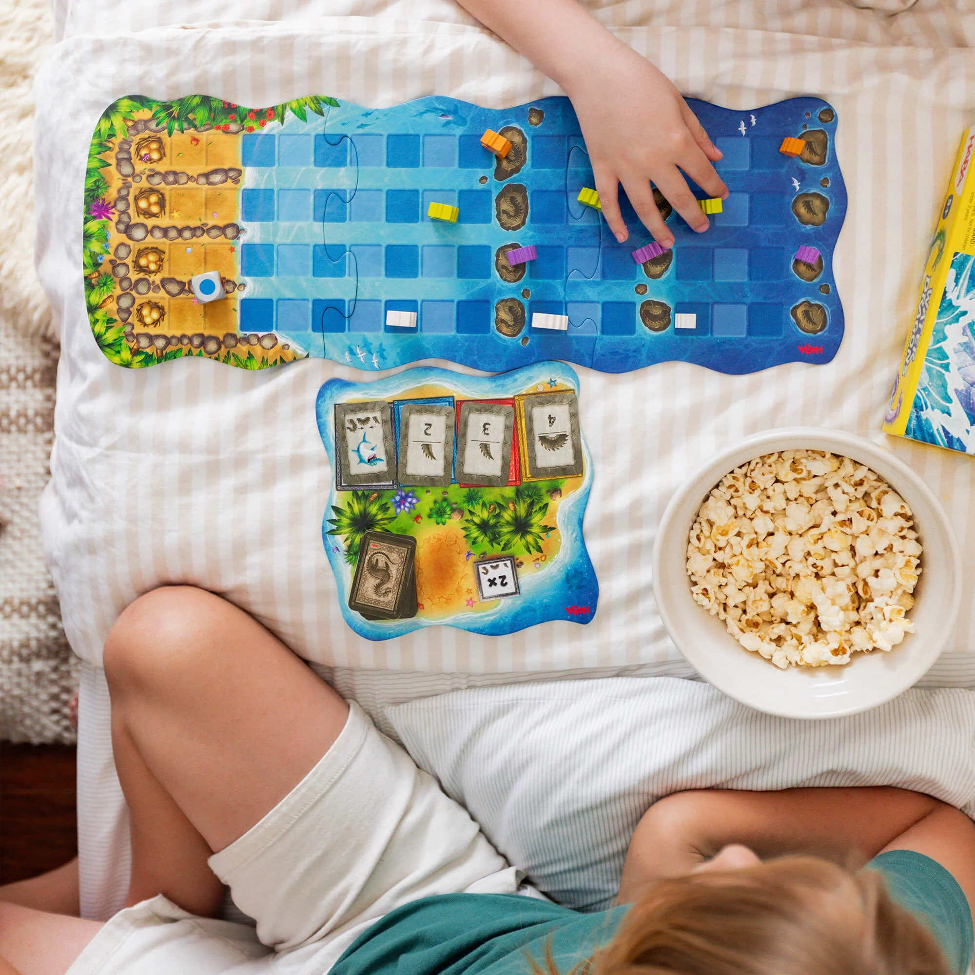 Water Dragons Family Dice Race Board Game for Ages 5 and Up