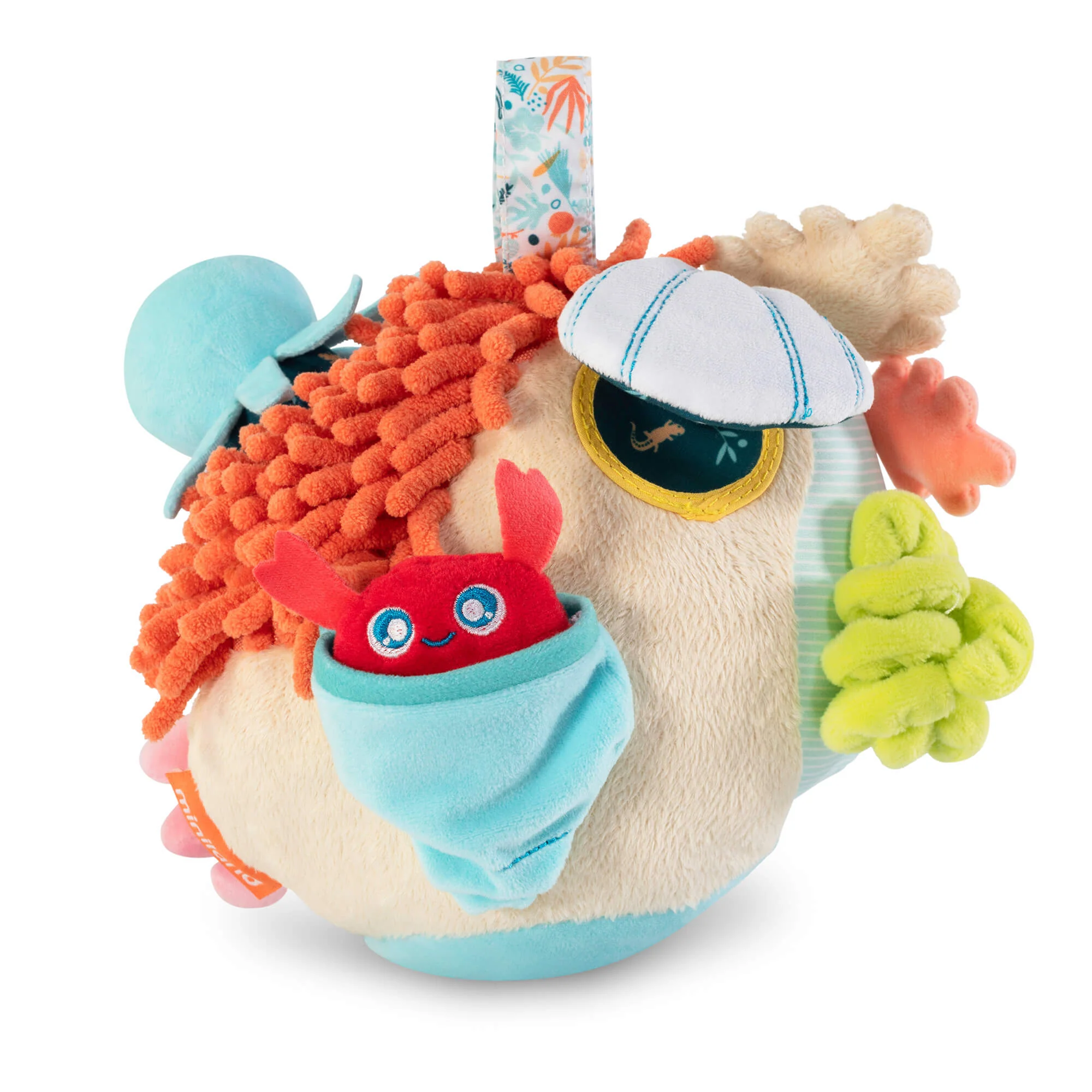 Sensorial Reef 婴儿活动玩具，由 Miniland 出品，适合感官游戏