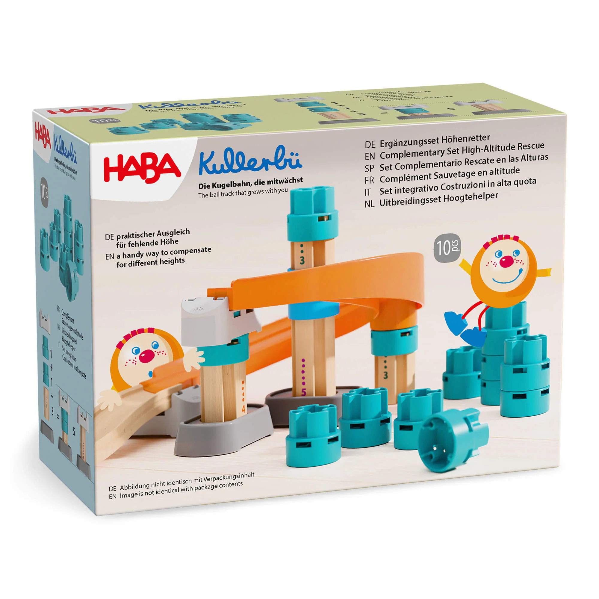 Kullerbü High Altitude Expansion Set with 10 Risers for Track Systems