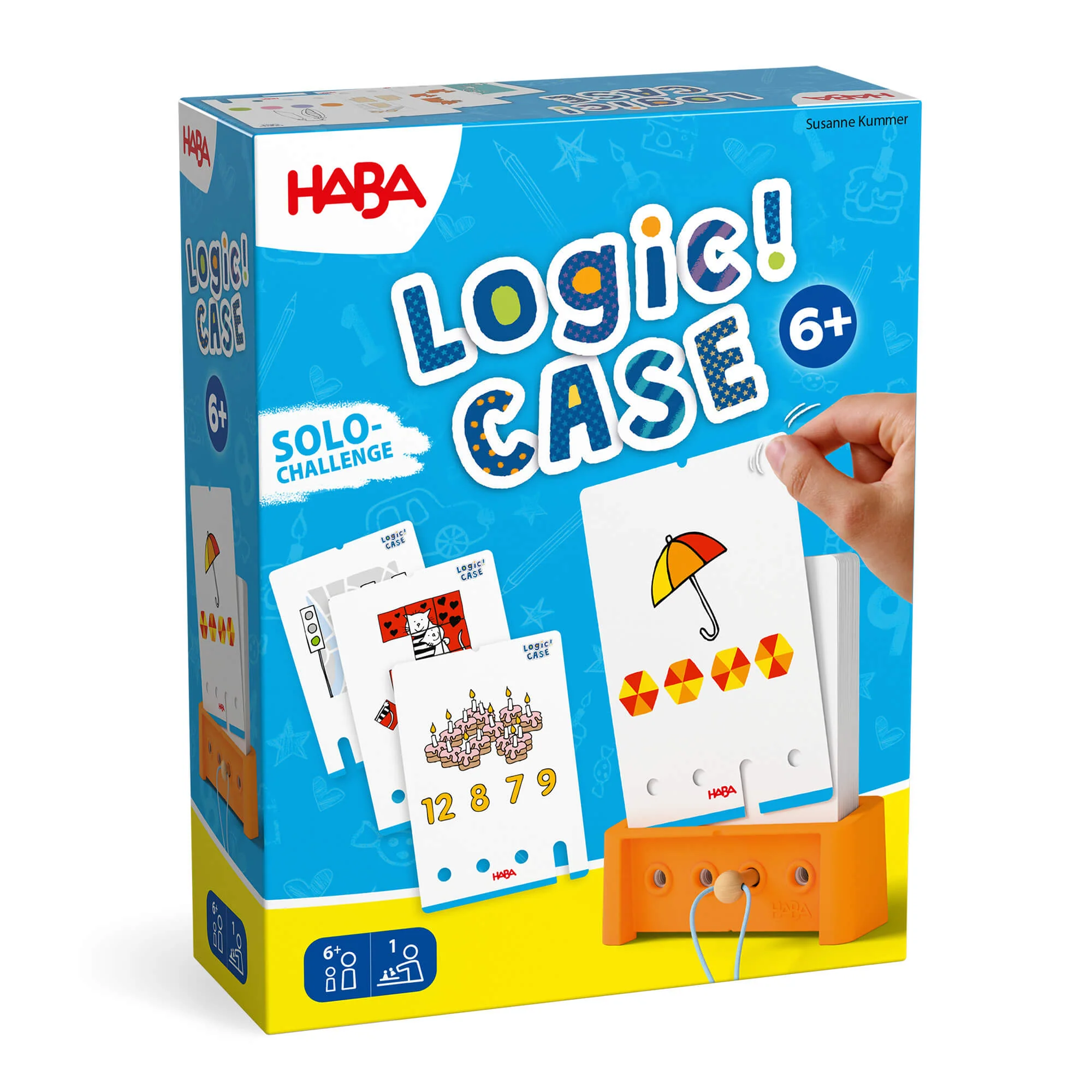 Logic! CASE 6+ Starter Set Visual Puzzle Game for Kids