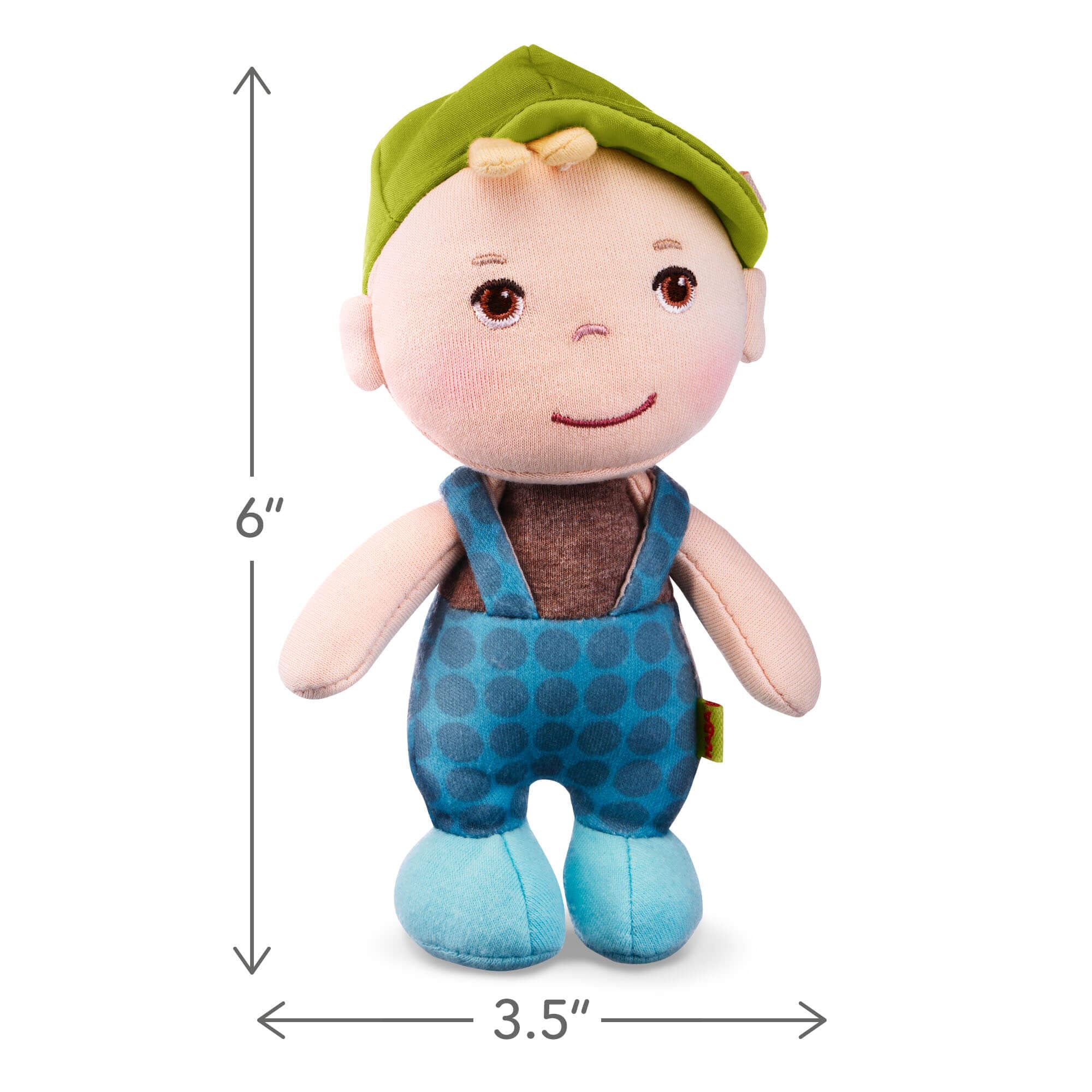 6" Matteo 柔软棉质迷你娃娃宝宝玩伴