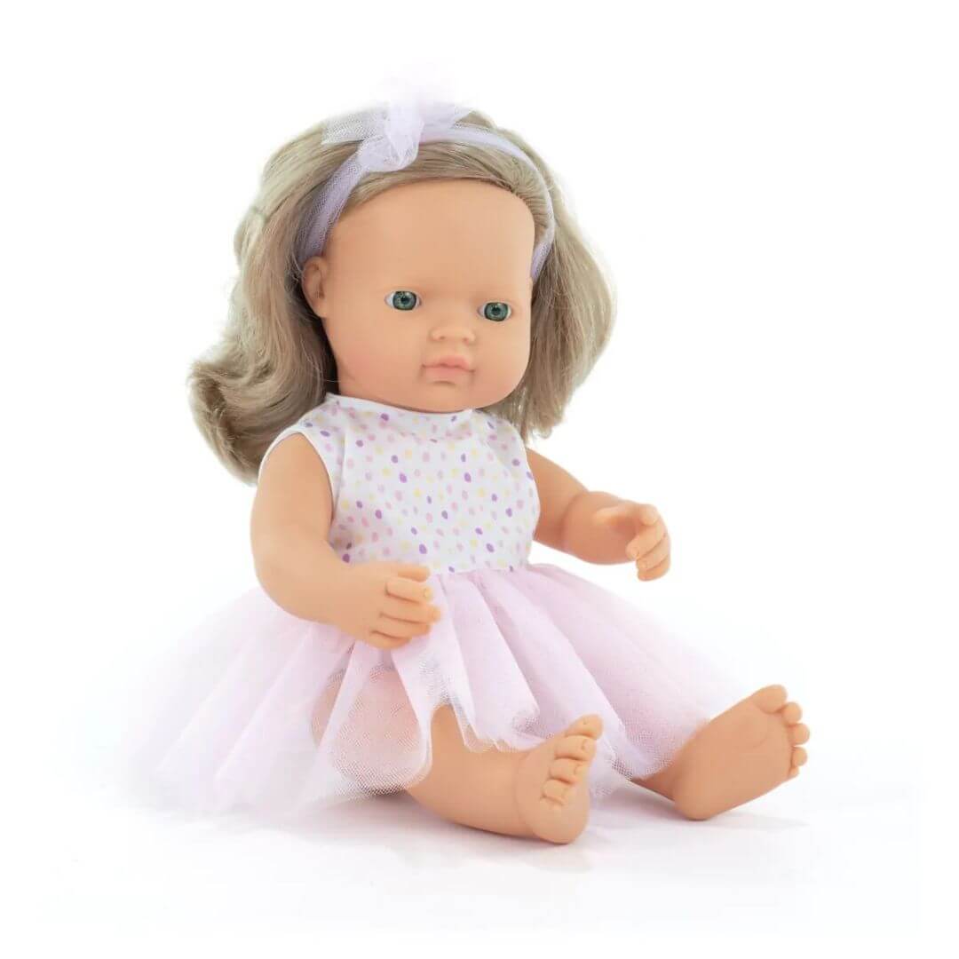 Miniland My Friends & Me 15" Blonde Girl Doll