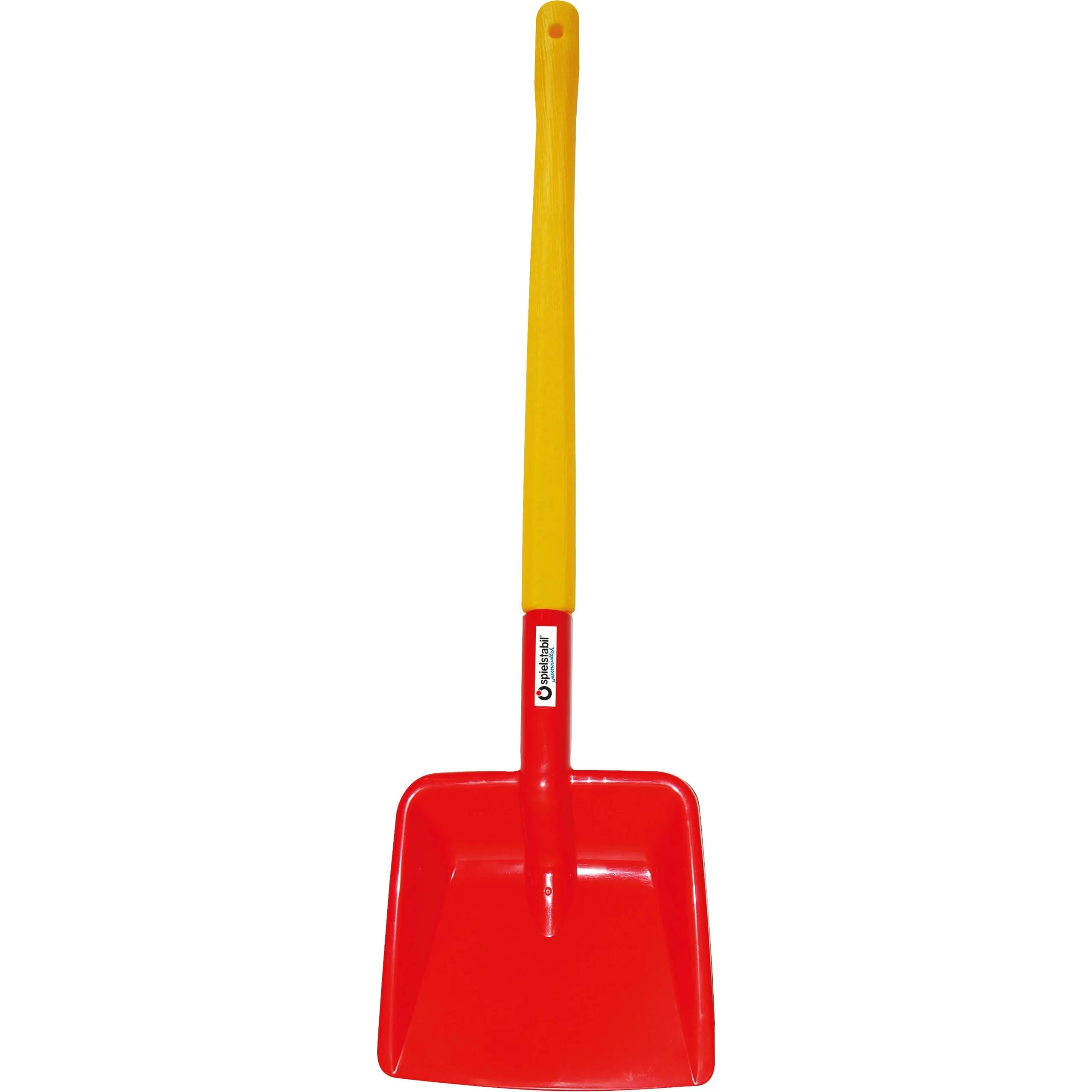 Spielstabil Children's Long Handled Flat Shovel for Sand, Snow and Garden