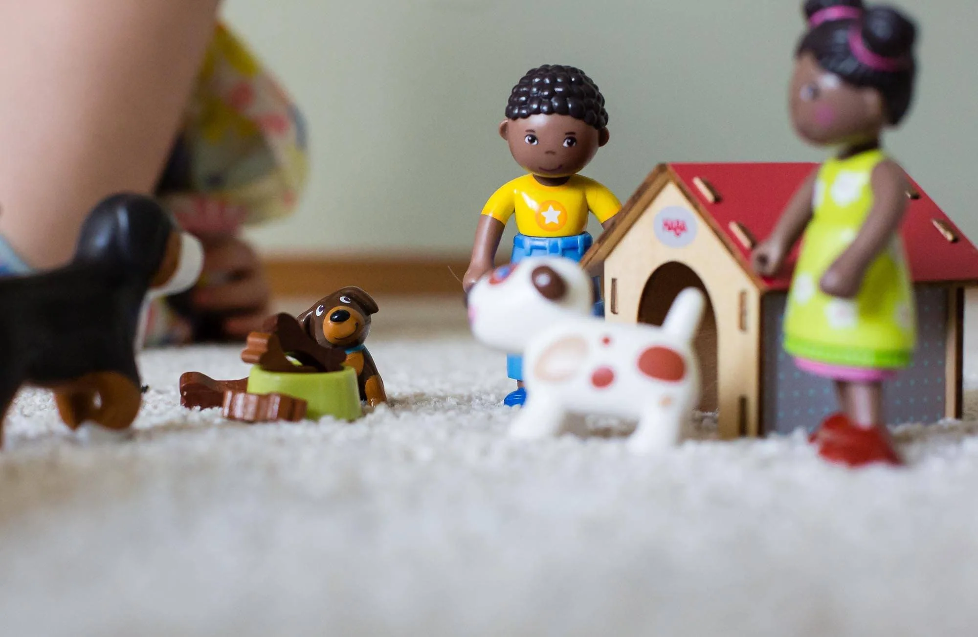 Little Friends Erik Doll in Yellow Shirt and Blue Jeans