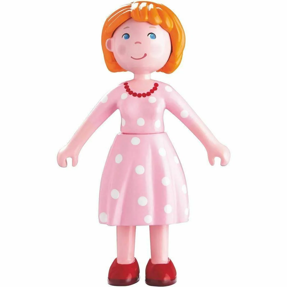 HABA Little Friends Mom Katrin Doll in Polka-Dot Dress