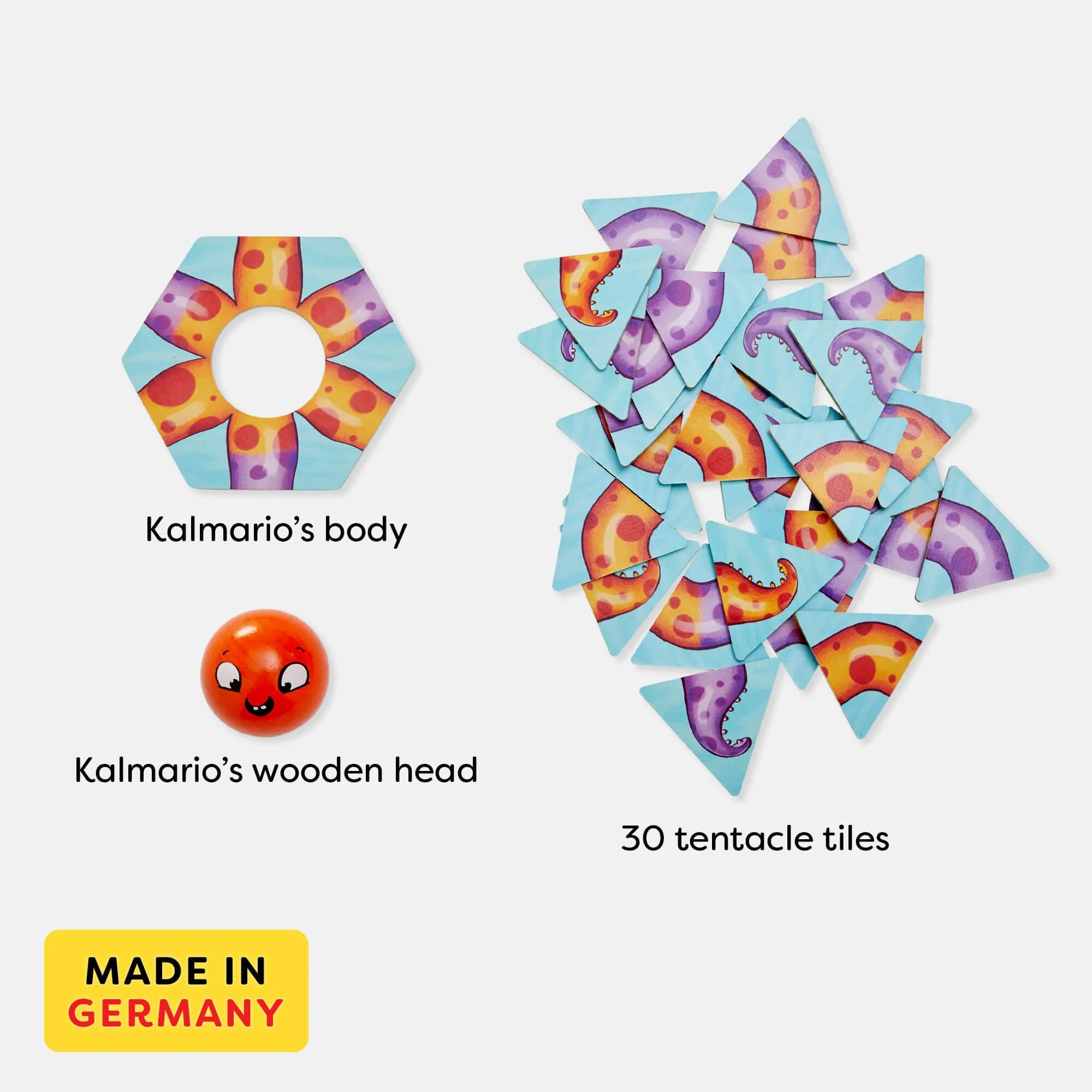 Hello Hello Kalmario 章鱼板块放置儿童家庭游戏