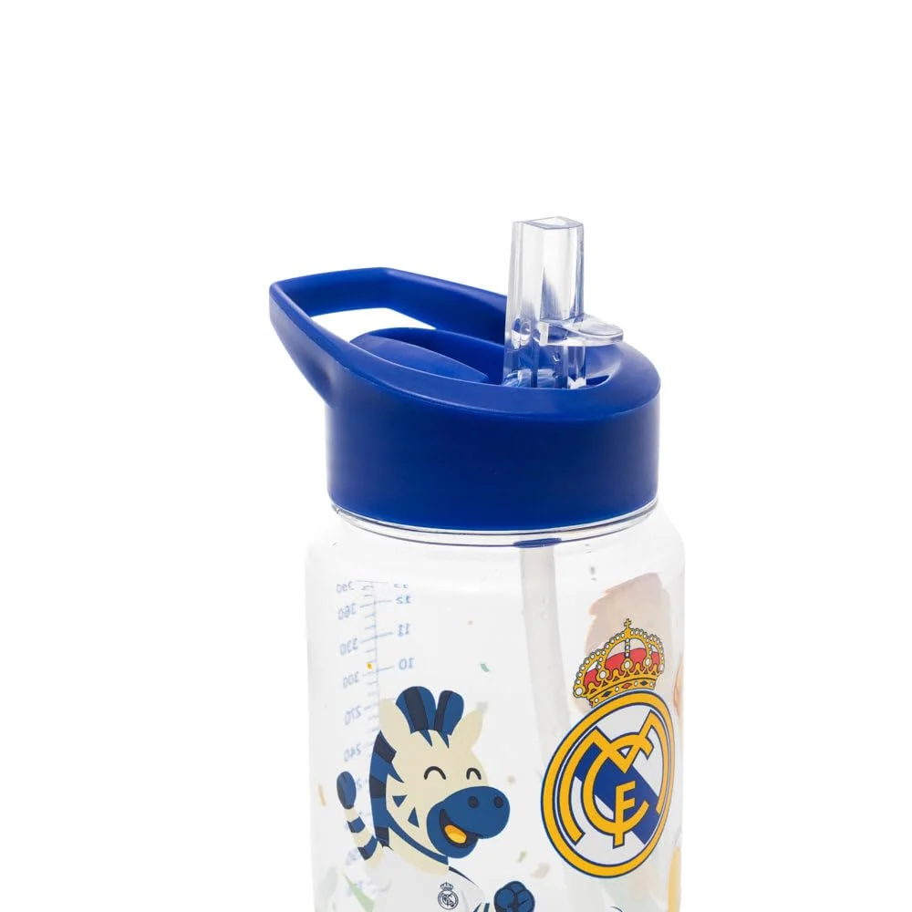 Real Madrid Kiddie Water Bottle for Kids Ages 3-7