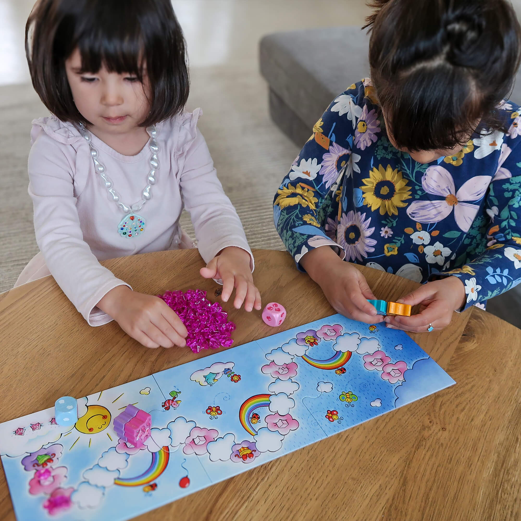 Unicorn Glitterluck Cloud Crystals Game for 2-4 Players