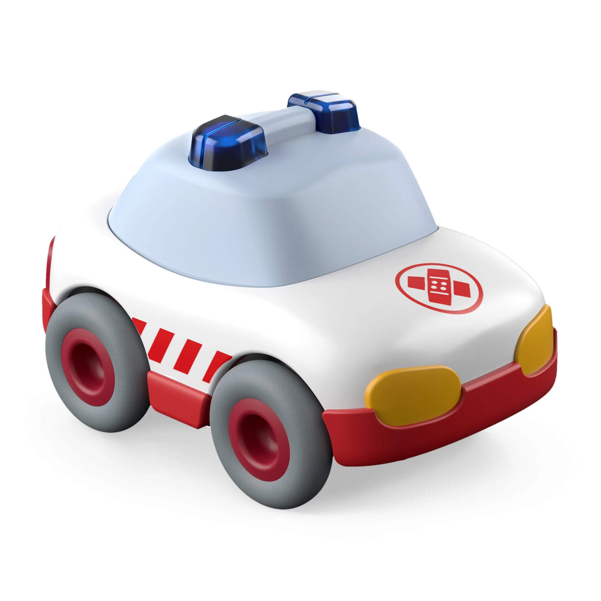 Kullerbu Ambulance Toy Car with Momentum Motor