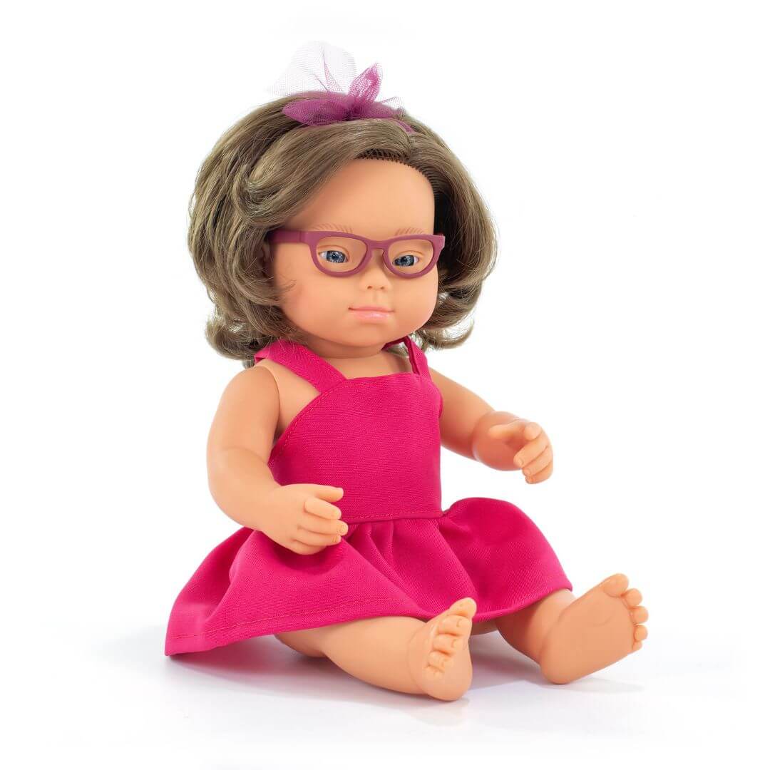 Miniland My Friends & Me 15" Doll with Down Syndrome