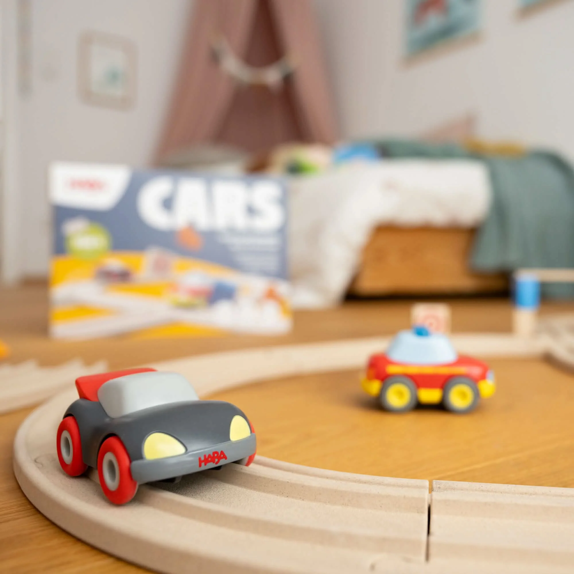 HABA Cars Ultimate Bundle: Racetrack, Stunt Jump & Expansion Sets