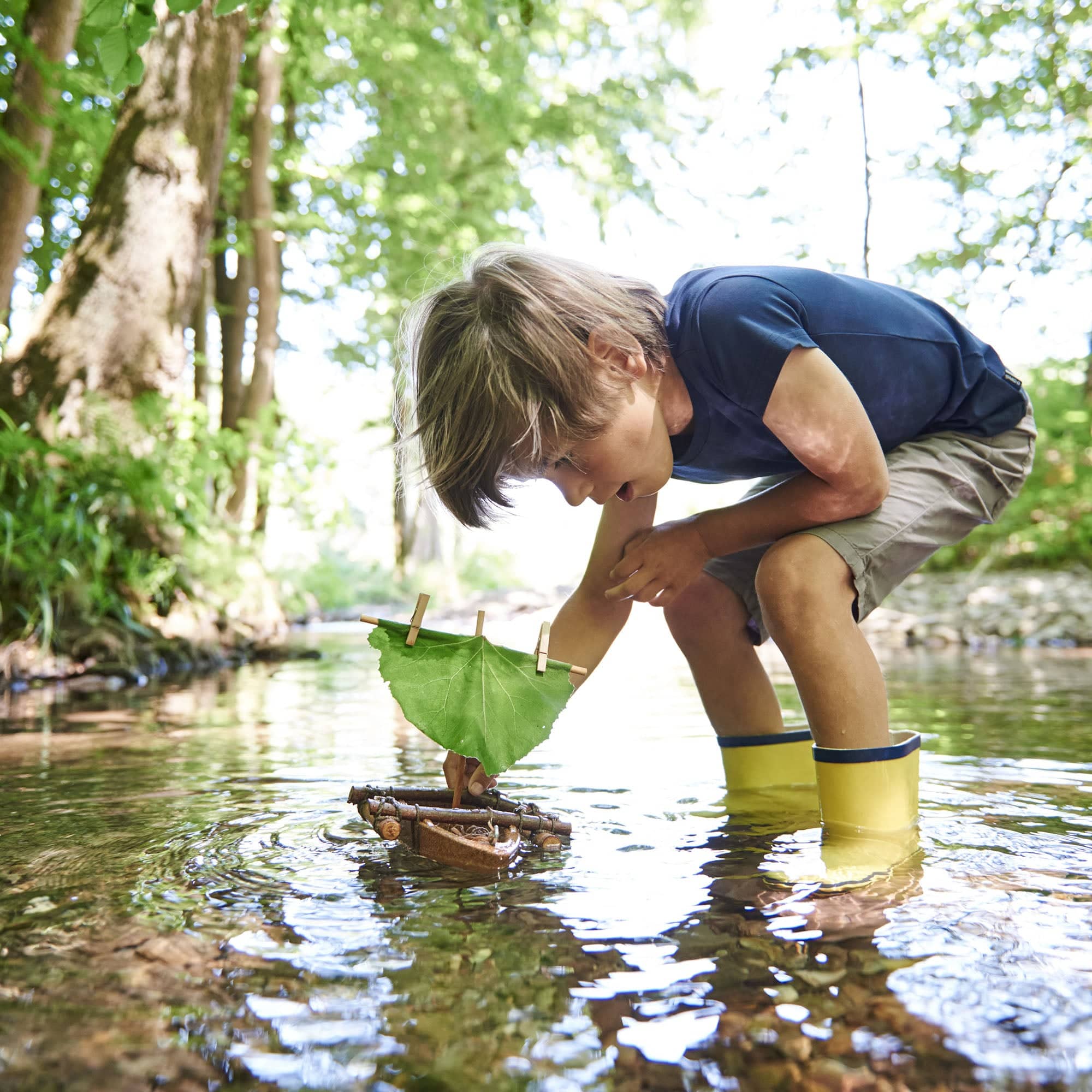 Terra Kids Cork Boat DIY Activity Kit for Young Builders