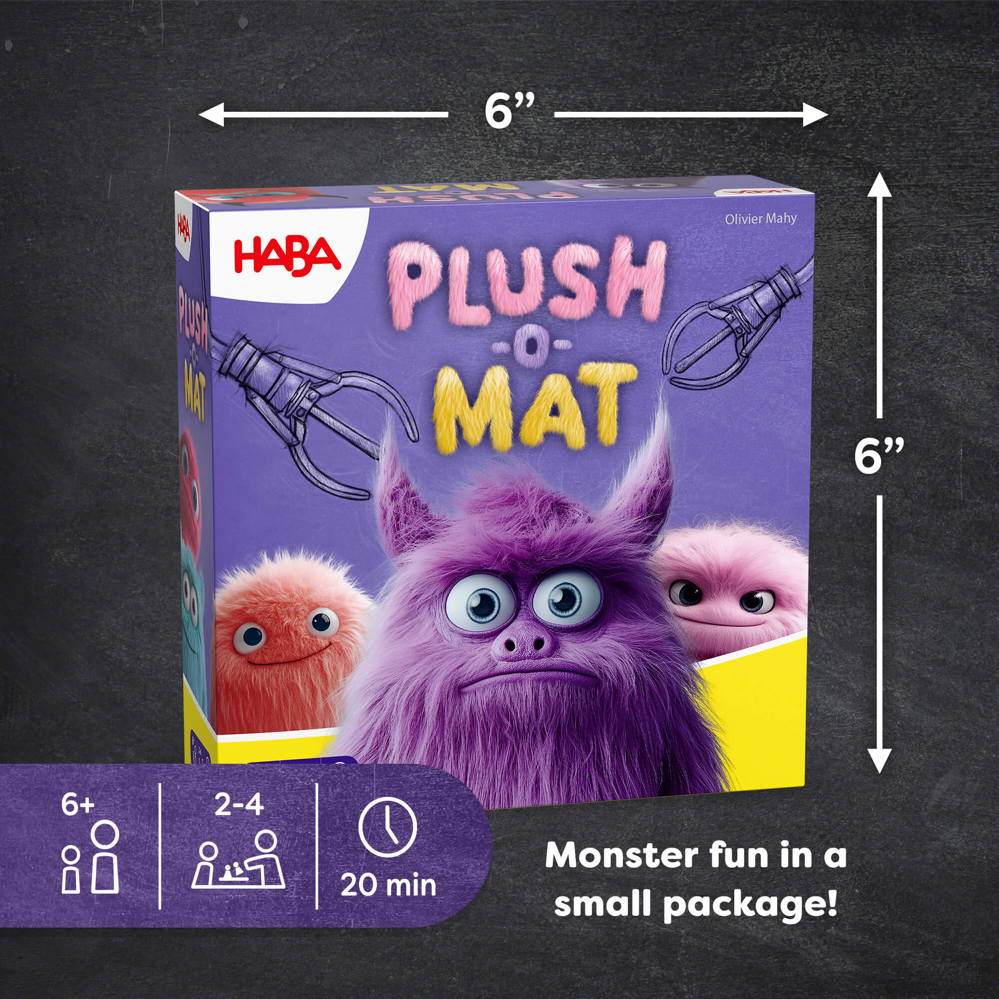 Plush-o-Mat 推运气怪物卡牌游戏，适合家庭