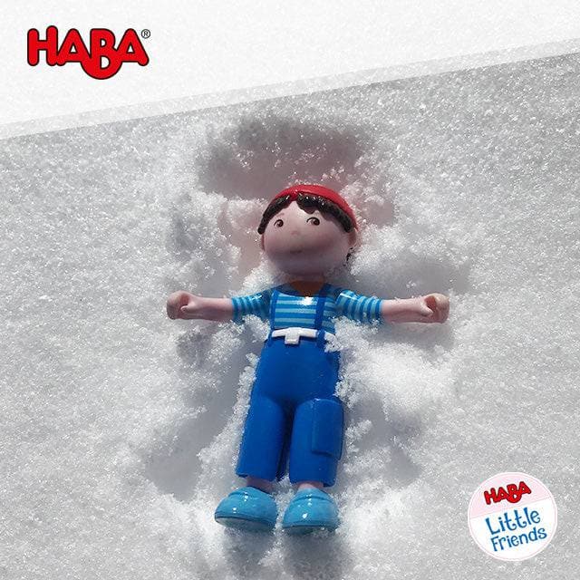 HABA Little Friends Matze Bendy Doll for Dollhouse Play