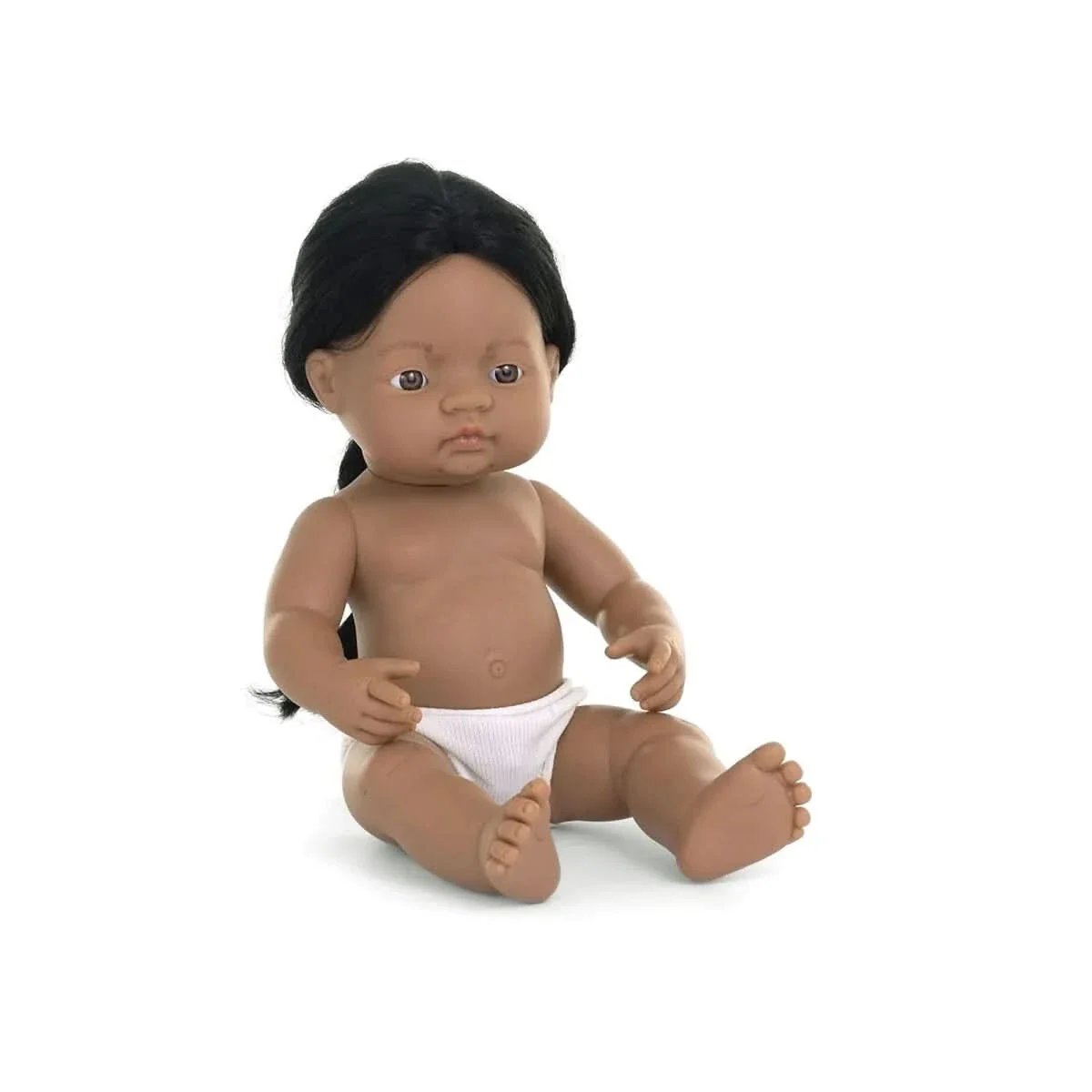 Miniland Realistic Boy Doll 15 Inch with Movable Limbs