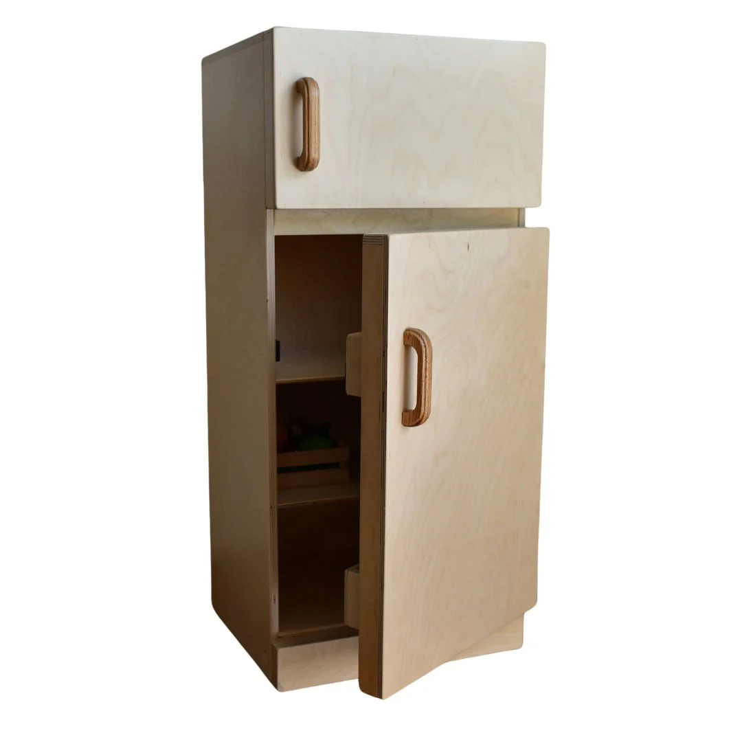 Bella Luna Toys 经典儿童木制玩具冰箱