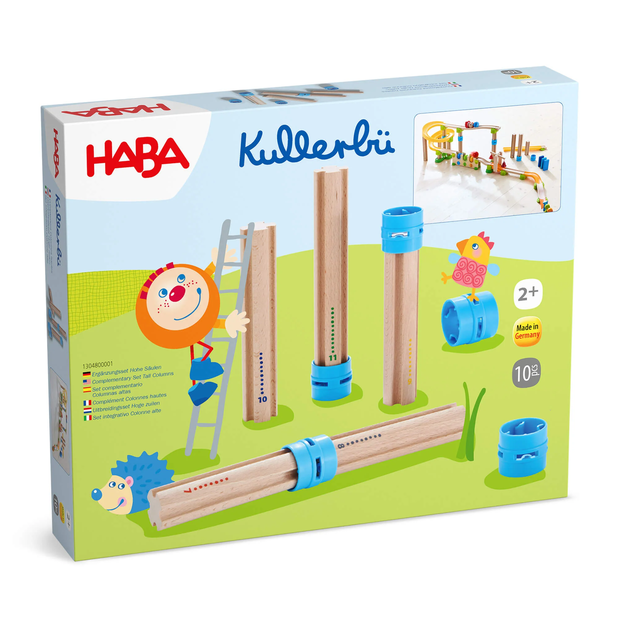 Kullerbu Tall Columns Expansion Set for Ball Track Play