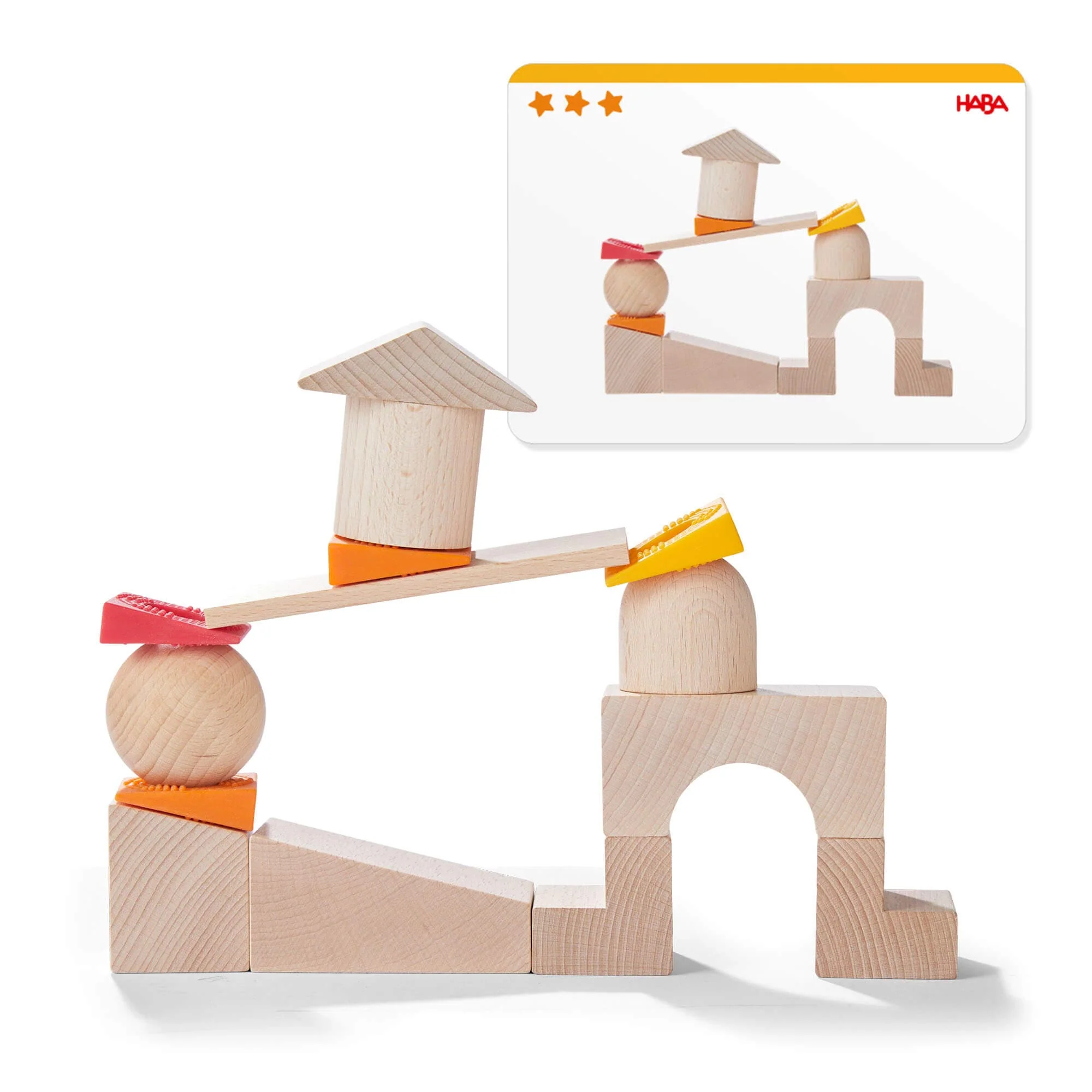 Teetering Towers Wooden Blocks 3D Balance Game