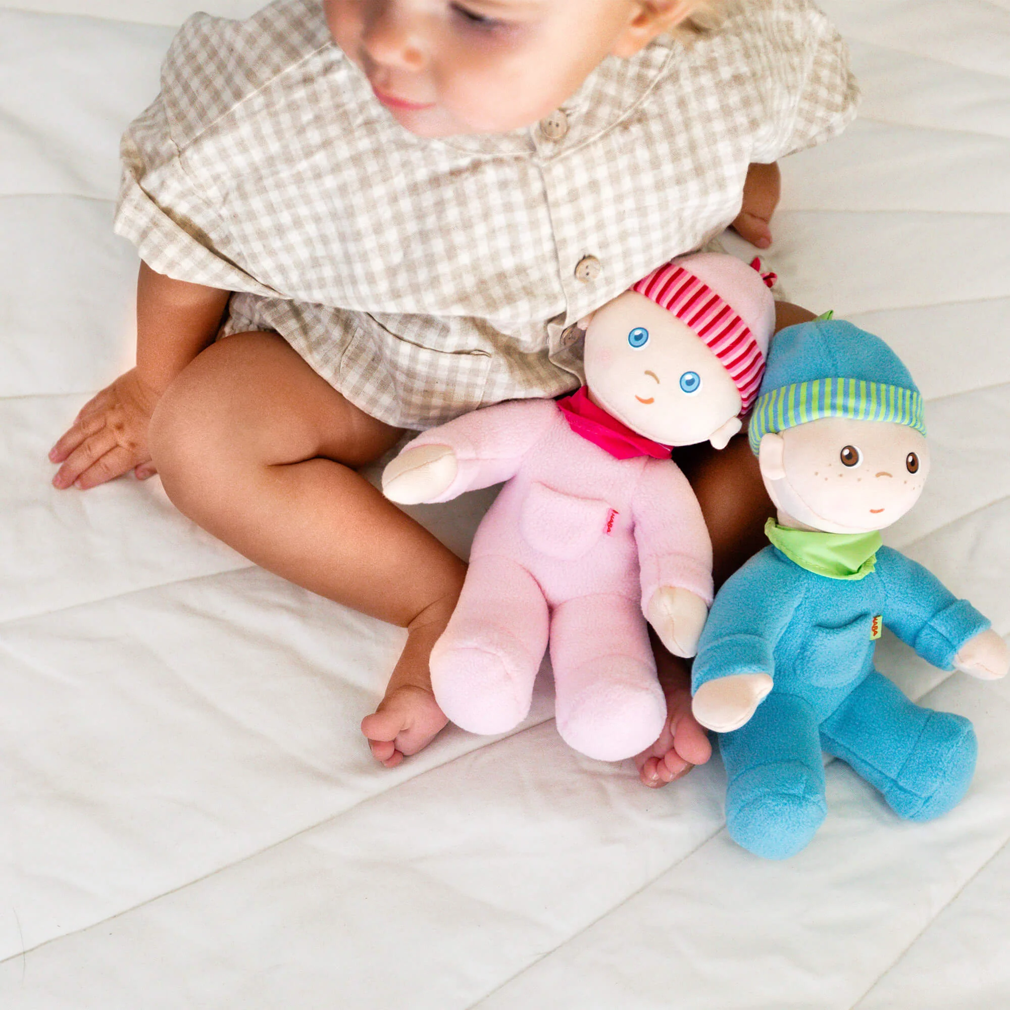 My First Baby Doll Bundle: Two Soft Snug Up Dolls, Luis and Luisa