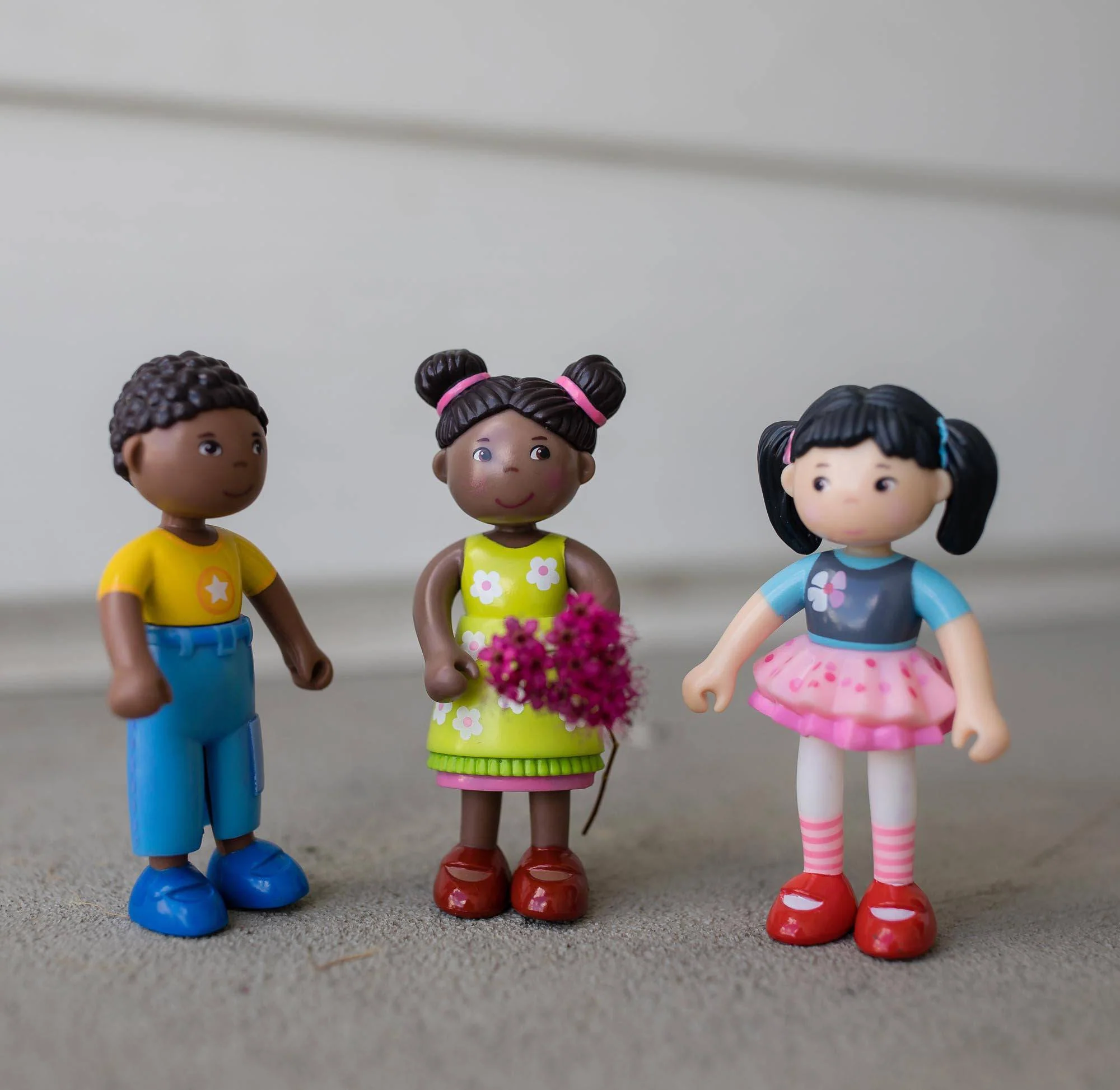 Little Friends Erik Doll in Yellow Shirt and Blue Jeans