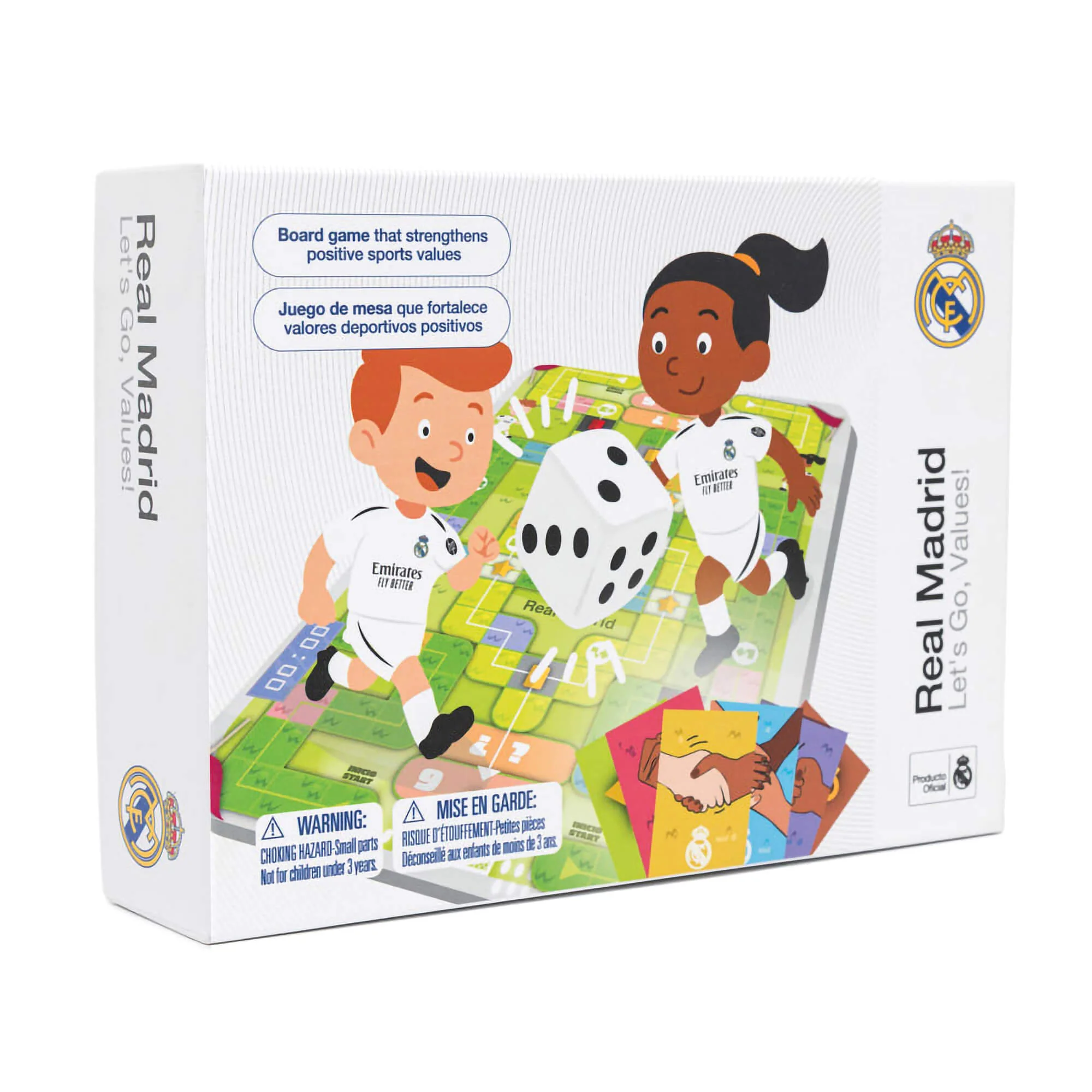 Miniland Hala Values! Real Madrid Cooperative Board Game for Kids 3+