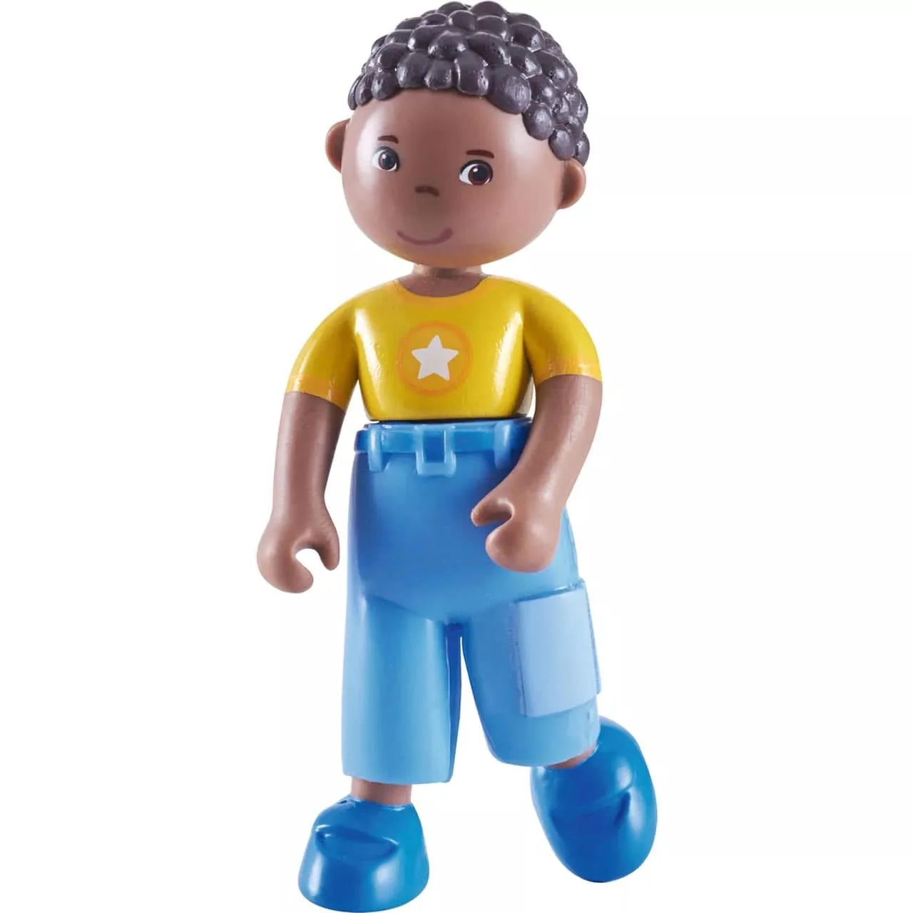 Little Friends Erik Doll in Yellow Shirt and Blue Jeans
