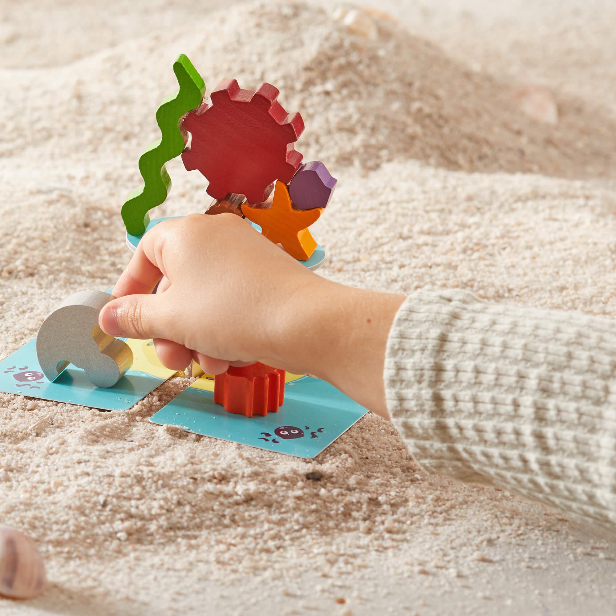 Flotsam Float Stacking Game for 2-5 Players Ages 6+