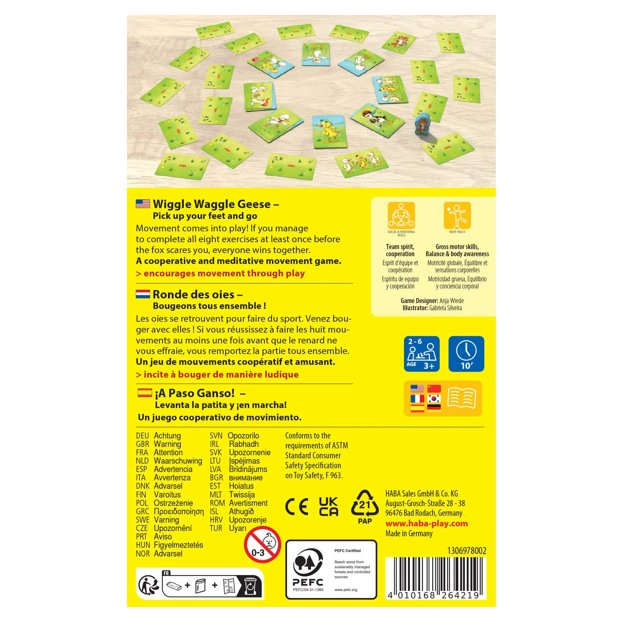 Wiggle Waggle Geese Cooperative Movement Game for Kids