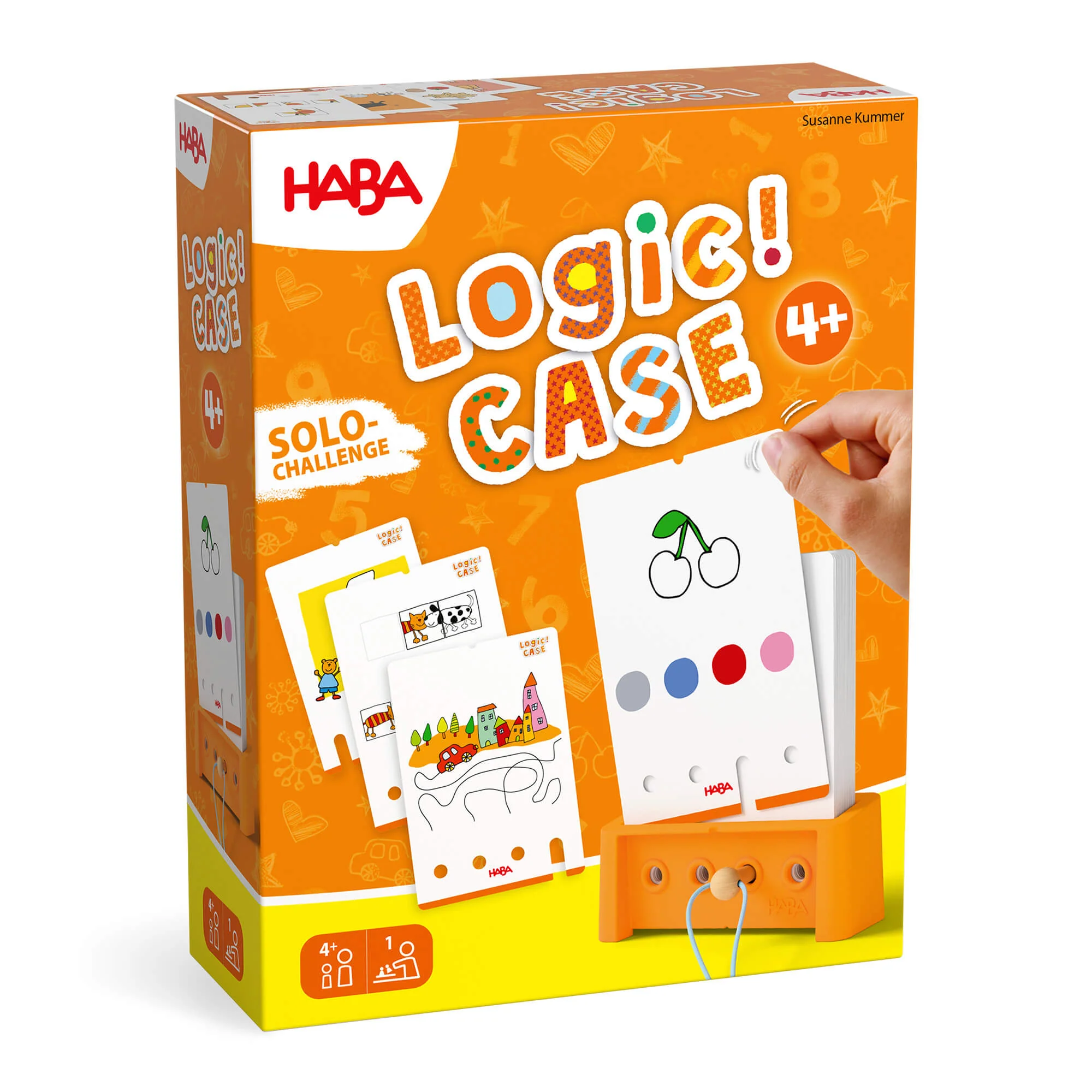 HABA Logic! CASE 4+ 入门套装（含 77 道自检谜题）